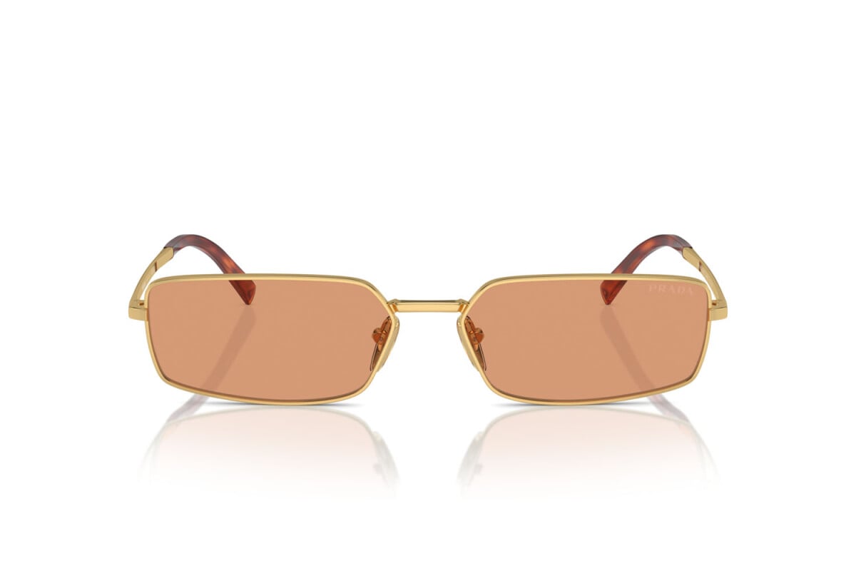 PRADA - 5AK07V GOLD | OCCHIALE DA SOLE DONNA - PR A60S CALIBRO 59