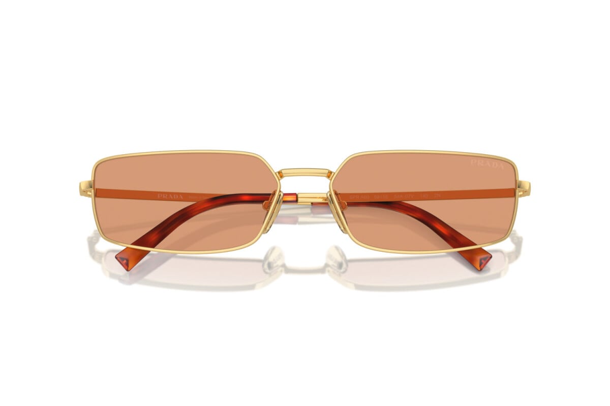 PRADA - 5AK07V GOLD | OCCHIALE DA SOLE DONNA - PR A60S CALIBRO 59