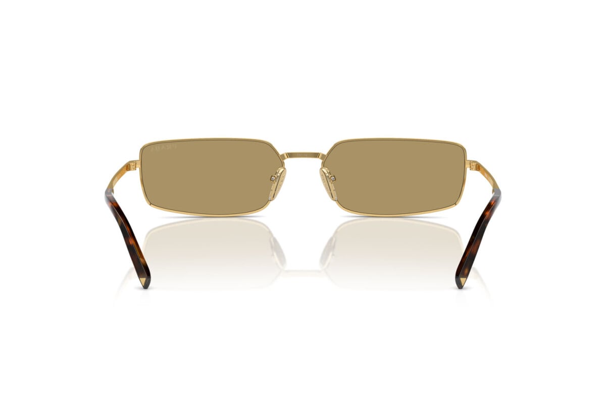 PRADA - 5AK70G GOLD | OCCHIALE DA SOLE DONNA - PR A60S CALIBRO 59