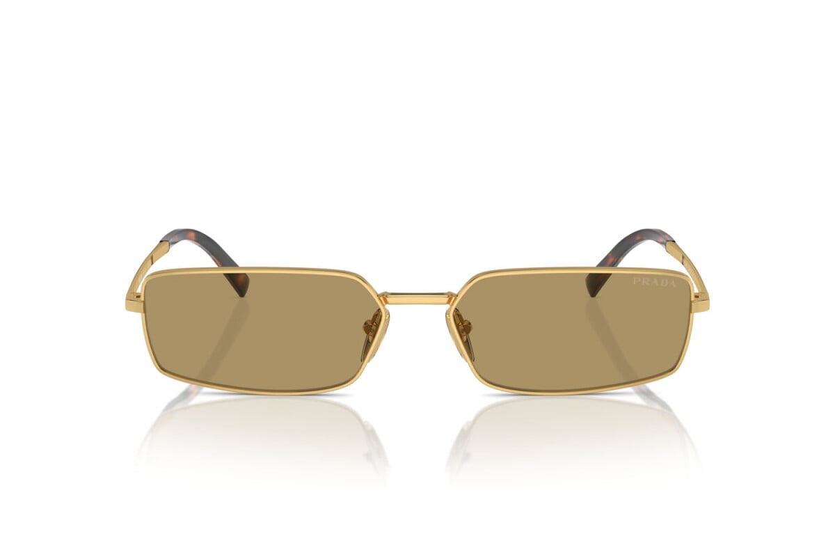 PRADA - 5AK70G GOLD | OCCHIALE DA SOLE DONNA - PR A60S CALIBRO 59