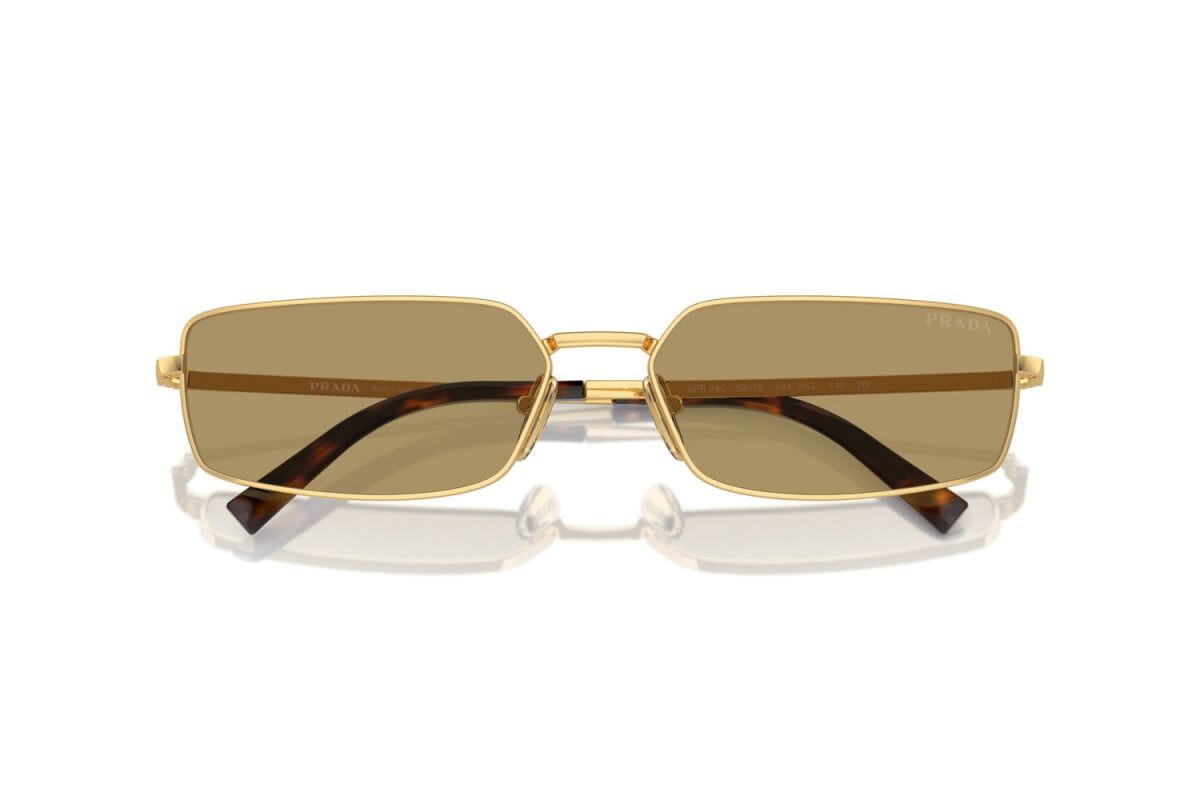 PRADA - 5AK70G GOLD | OCCHIALE DA SOLE DONNA - PR A60S CALIBRO 59