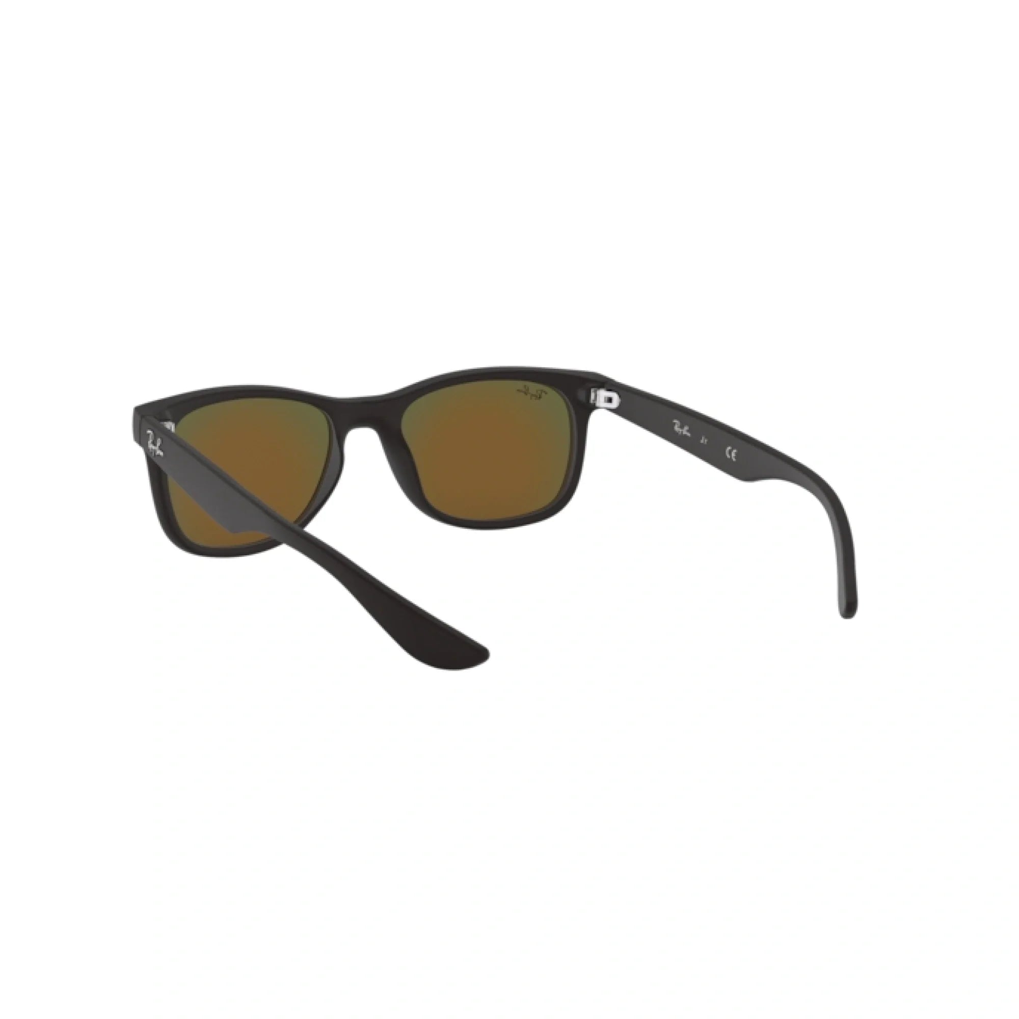 RAY-BAN JUNIOR RJ 9052S JUNIOR NEW WAYFARER 100S6Q NERO OPACO | OCCHIALE DA SOLE BAMBINO UNISEX | CALIBRO 48