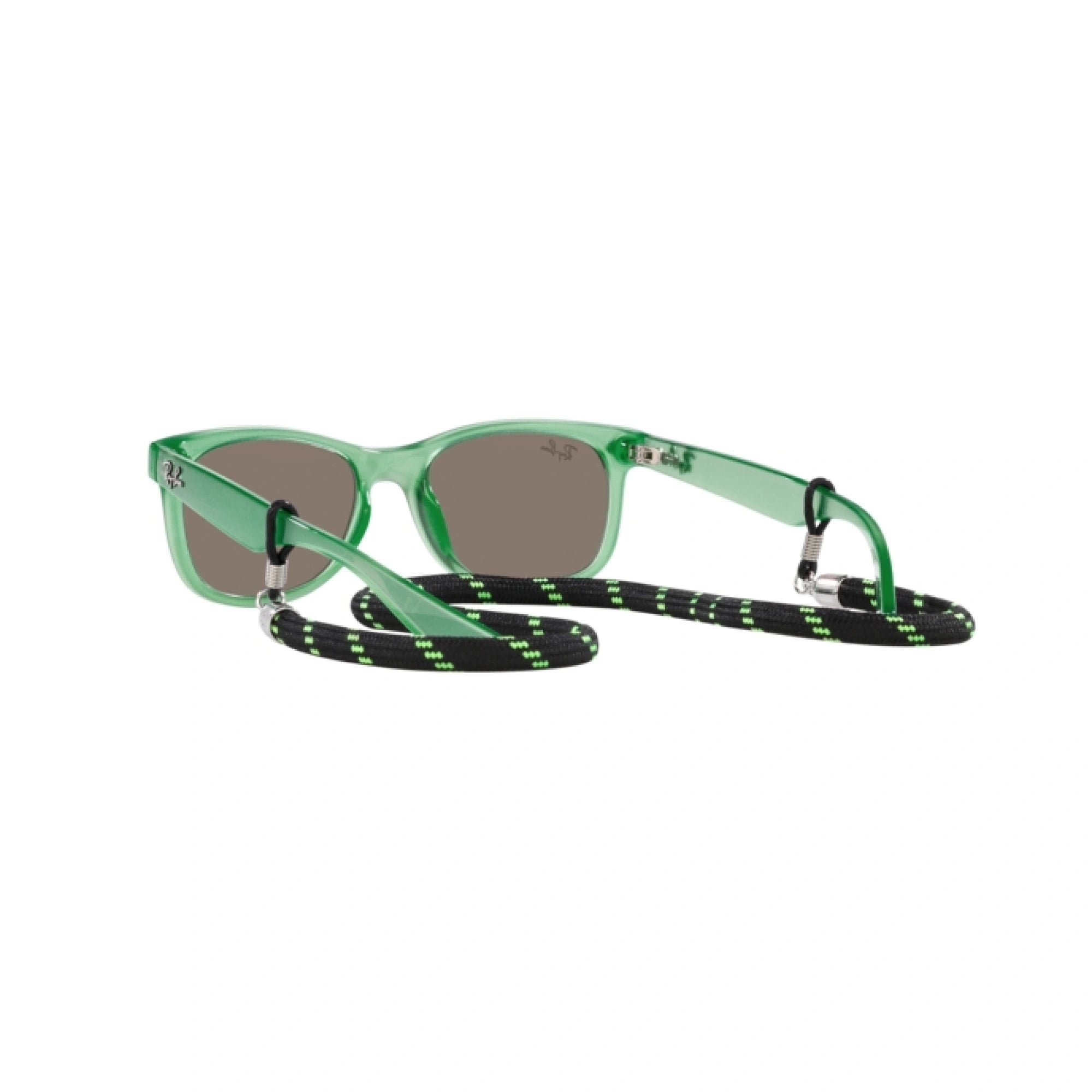RAY-BAN JUNIOR RJ 9052S JUNIOR NEW WAYFARER 71465A VERDE OPALE | OCCHIALE DA SOLE BAMBINO UNISEX | CALIBRO 47