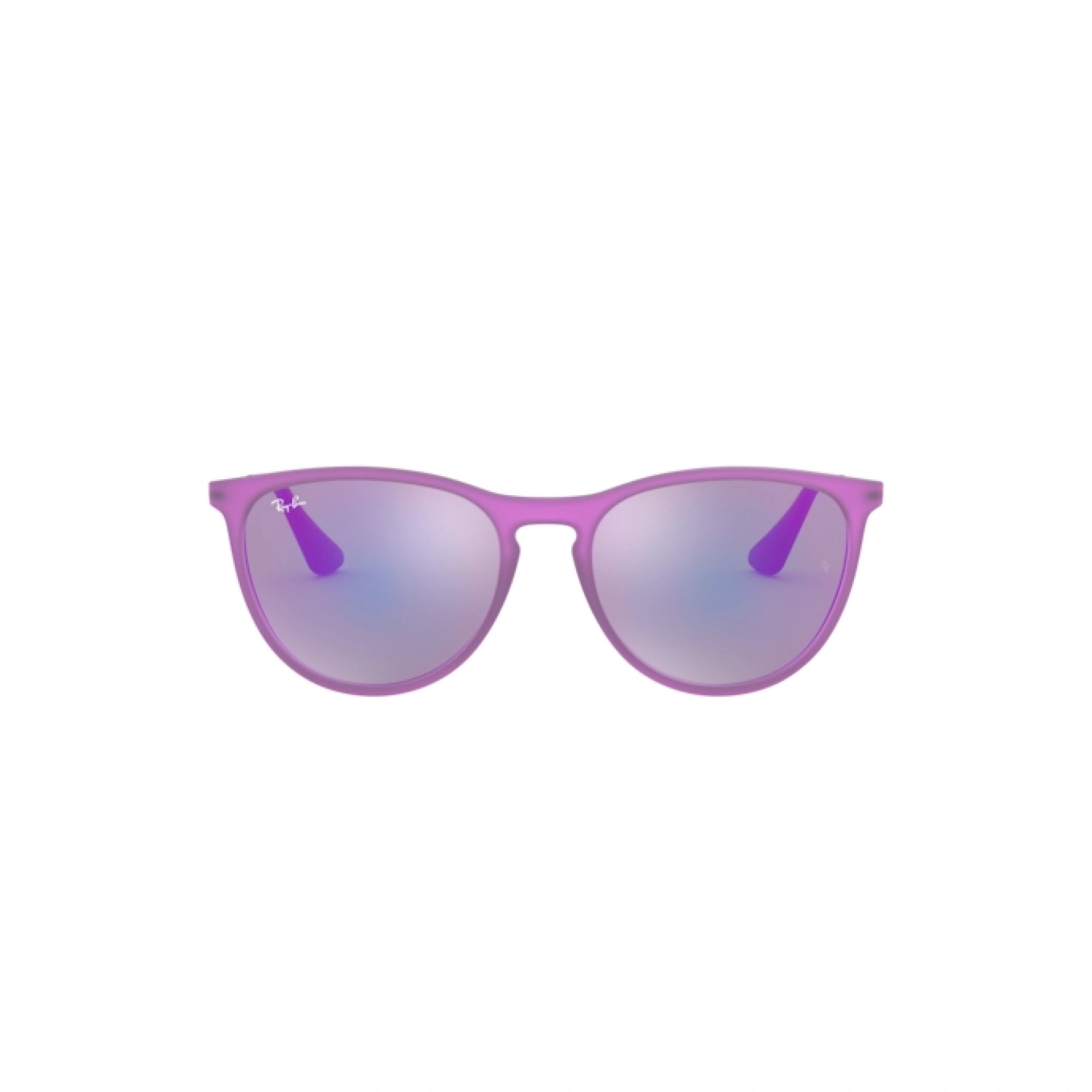 RAY-BAN JUNIOR RJ 9060S - 70084V GOMMA TRASPIRANTE VIOLA FLUO | OCCHIALE DA SOLE BAMBINA | CALIBRO 50