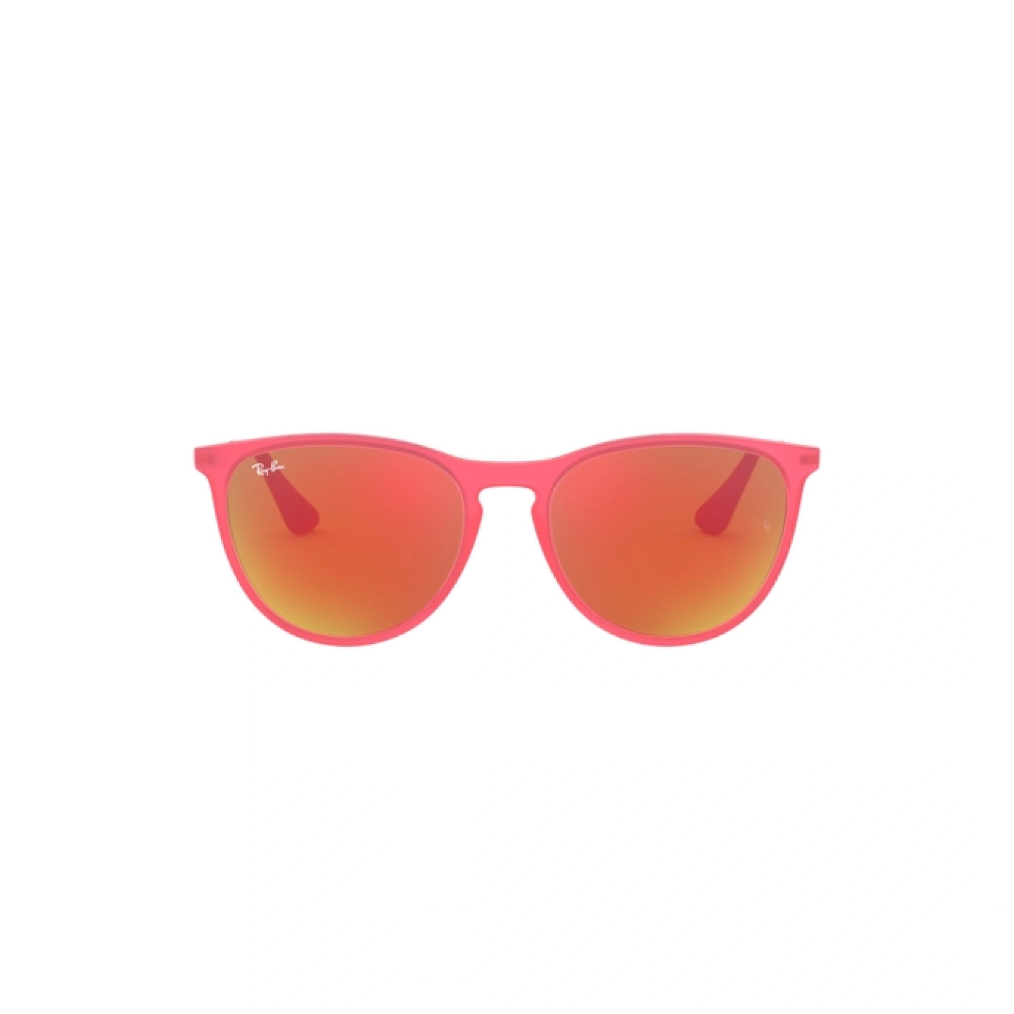 RAY-BAN JUNIOR RJ 9060S - 70096Q GOMMA FUXIA FLUO TRASP | OCCHIALE DA SOLE BAMBINA | CALIBRO 50
