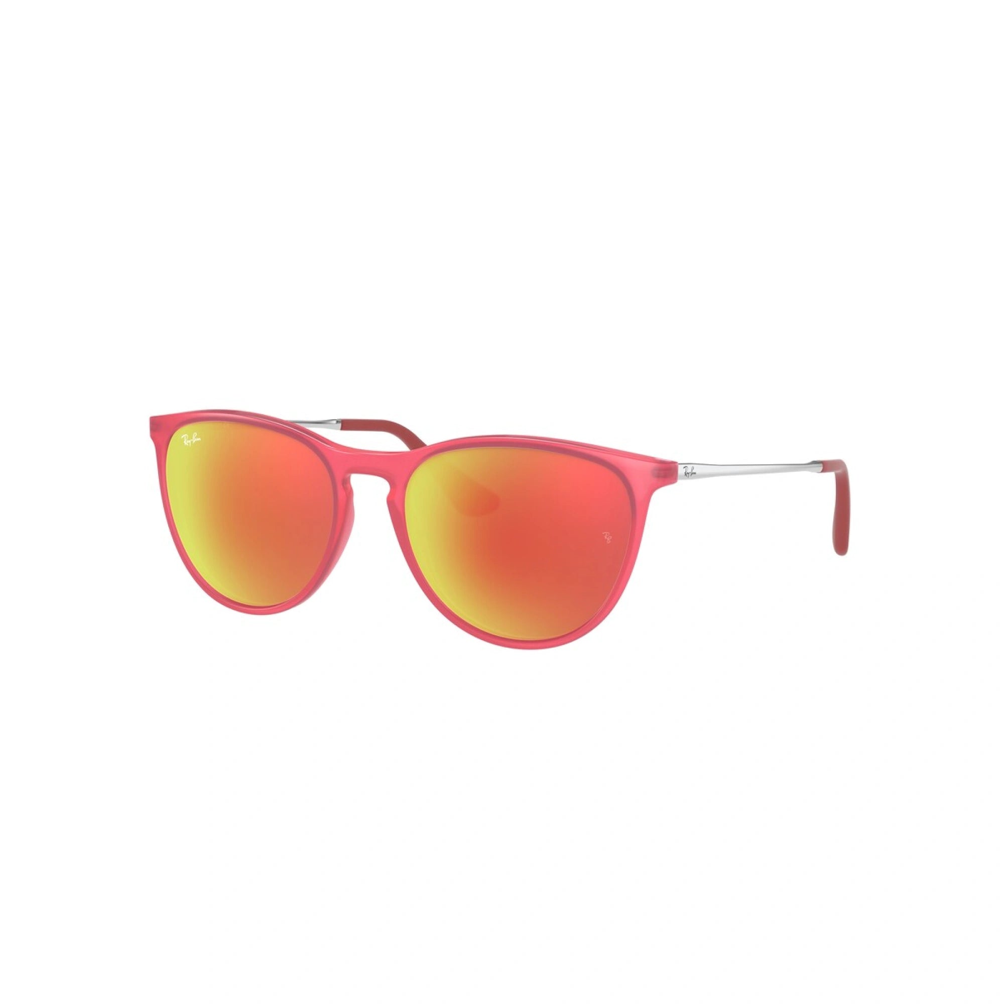 RAY-BAN JUNIOR RJ 9060S - 70096Q GOMMA FUXIA FLUO TRASP | OCCHIALE DA SOLE BAMBINA | CALIBRO 50