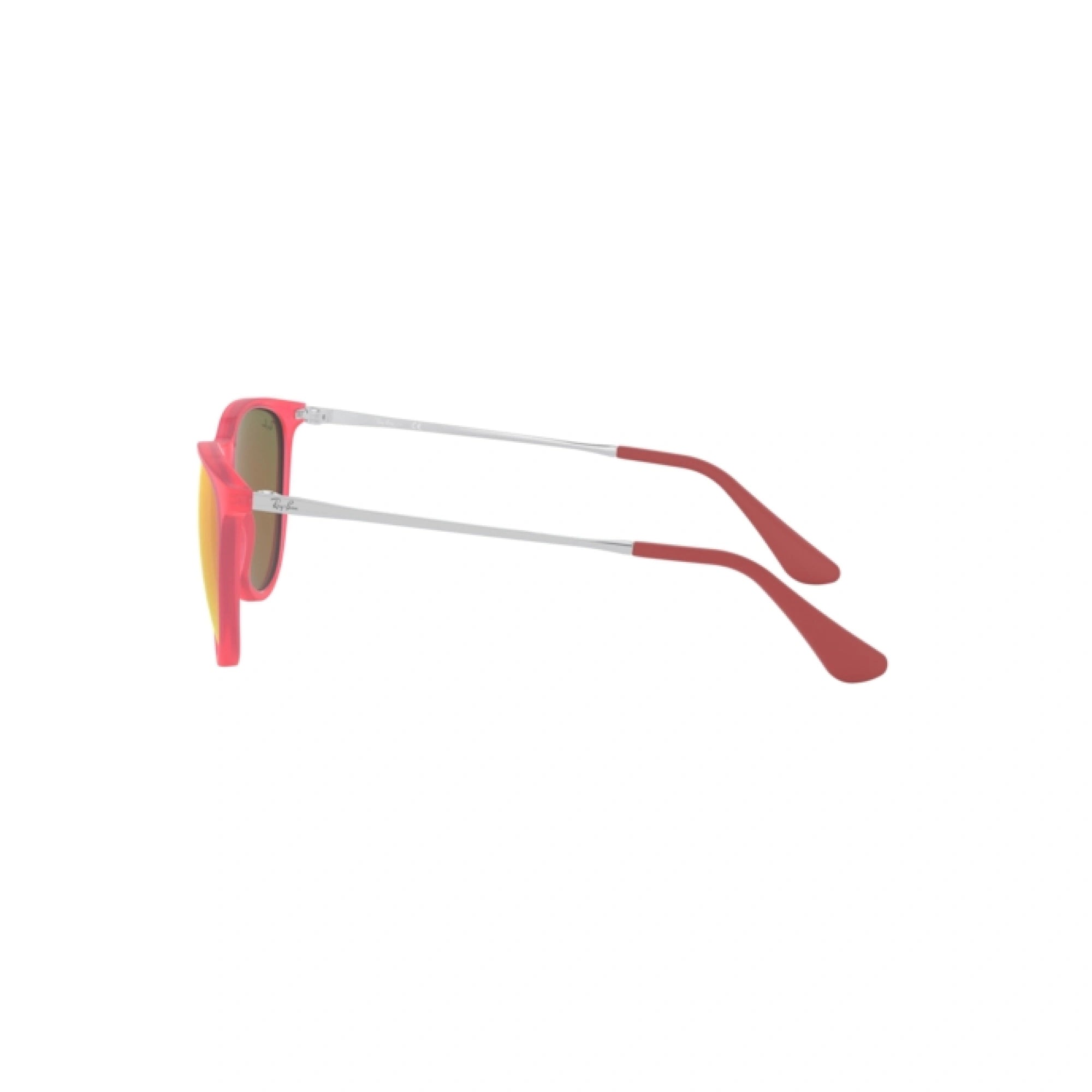 RAY-BAN JUNIOR RJ 9060S - 70096Q GOMMA FUXIA FLUO TRASP | OCCHIALE DA SOLE BAMBINA | CALIBRO 50