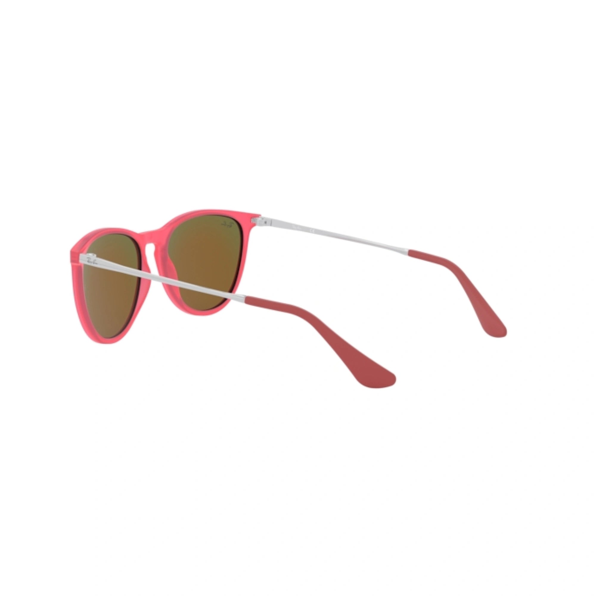 RAY-BAN JUNIOR RJ 9060S - 70096Q GOMMA FUXIA FLUO TRASP | OCCHIALE DA SOLE BAMBINA | CALIBRO 50