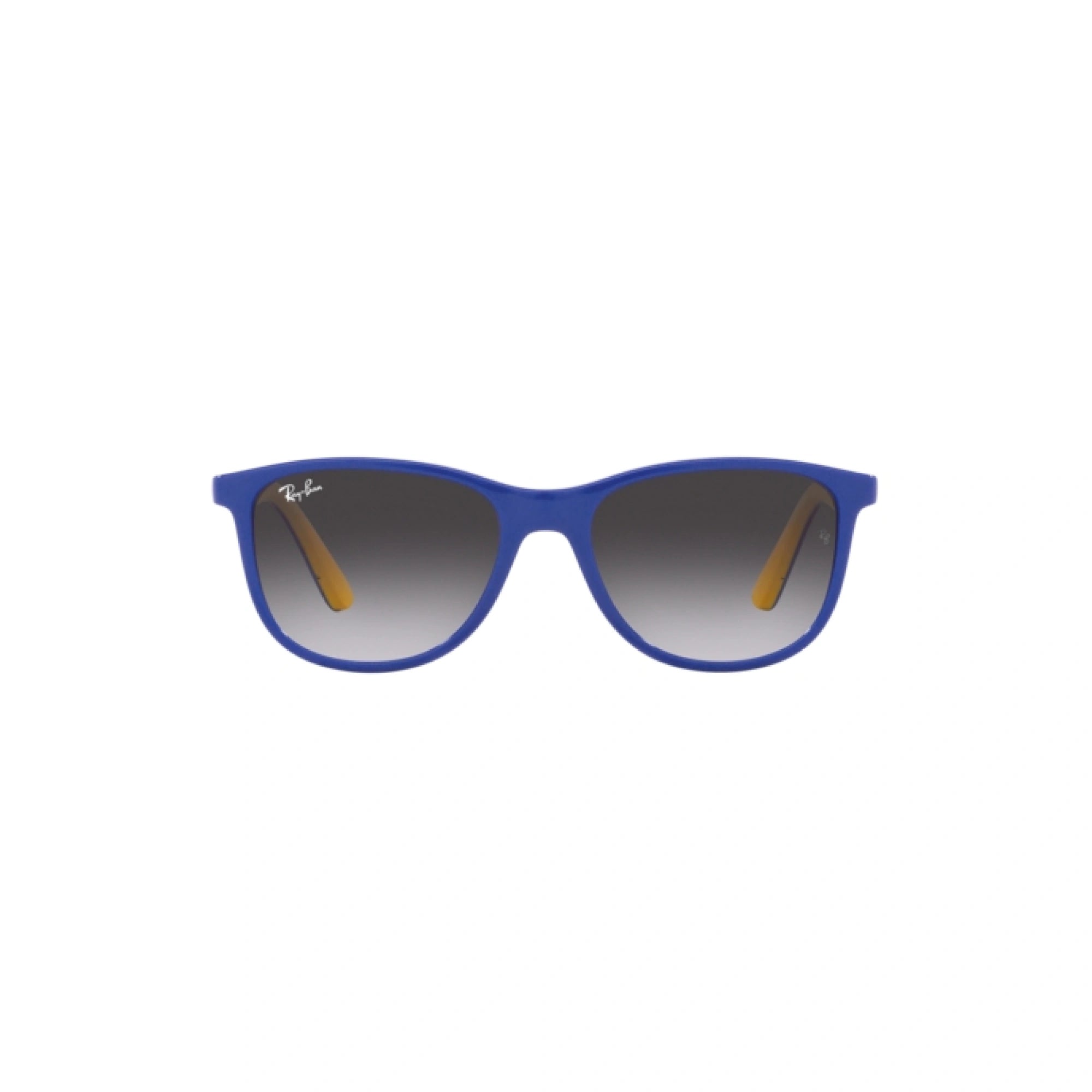 RAY-BAN JUNIOR RJ 9077S - 71328G BLU SU GIALLO | OCCHIALE DA SOLE BAMBINO UNISEX | CALIBRO 49