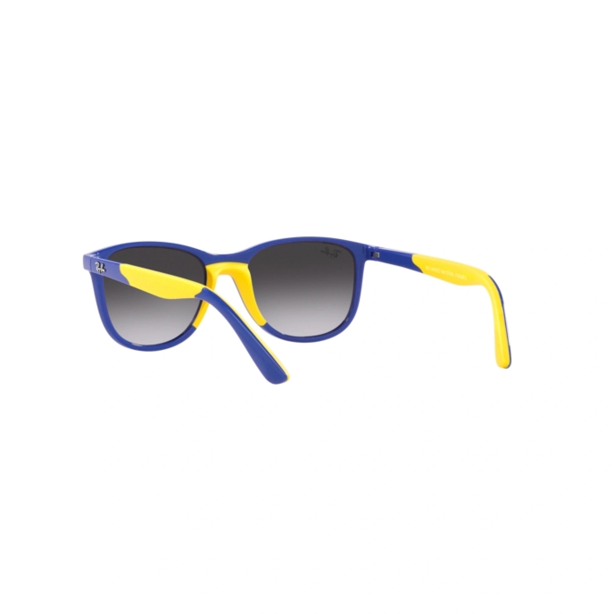 RAY-BAN JUNIOR RJ 9077S - 71328G BLU SU GIALLO | OCCHIALE DA SOLE BAMBINO UNISEX | CALIBRO 49