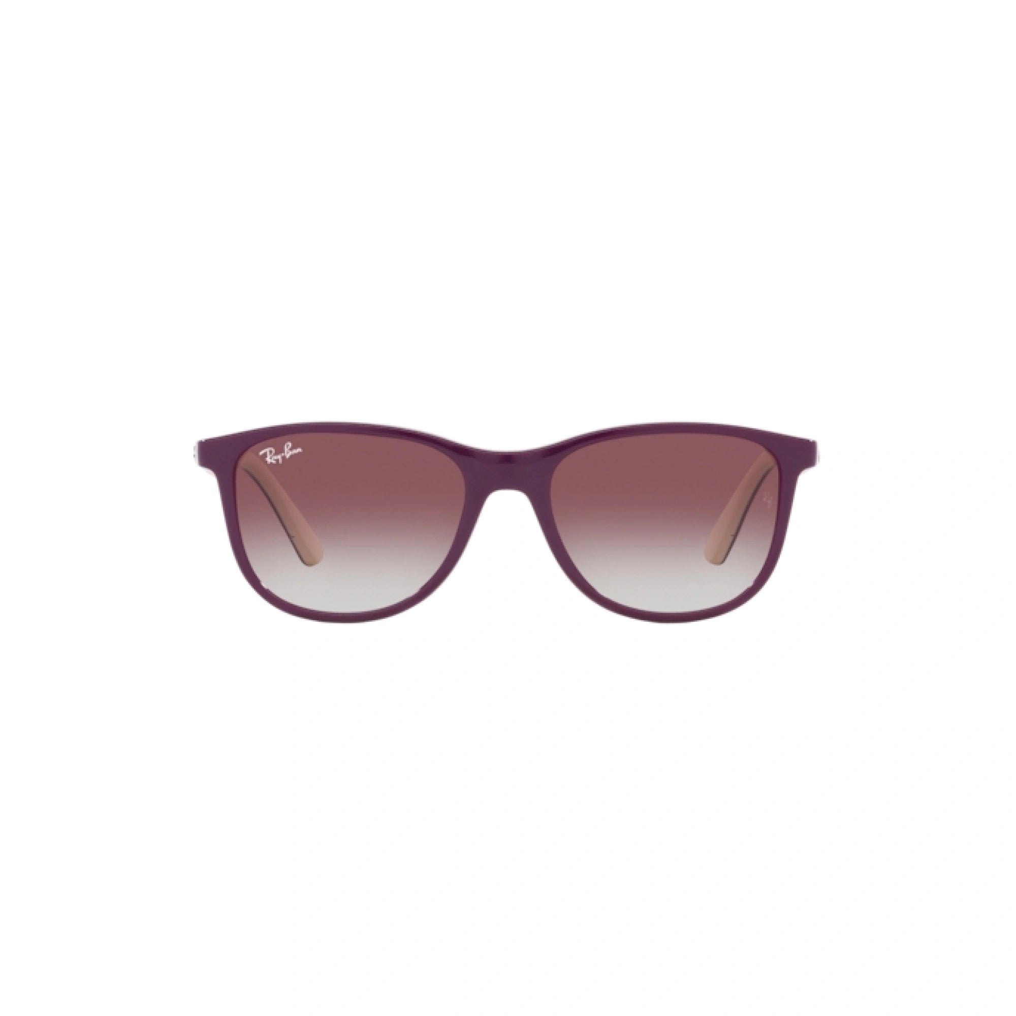 RAY-BAN JUNIOR RJ 9077S - 71348G VIOLA SU BEIGE | OCCHIALE DA SOLE BAMBINO UNISEX | CALIBRO 49