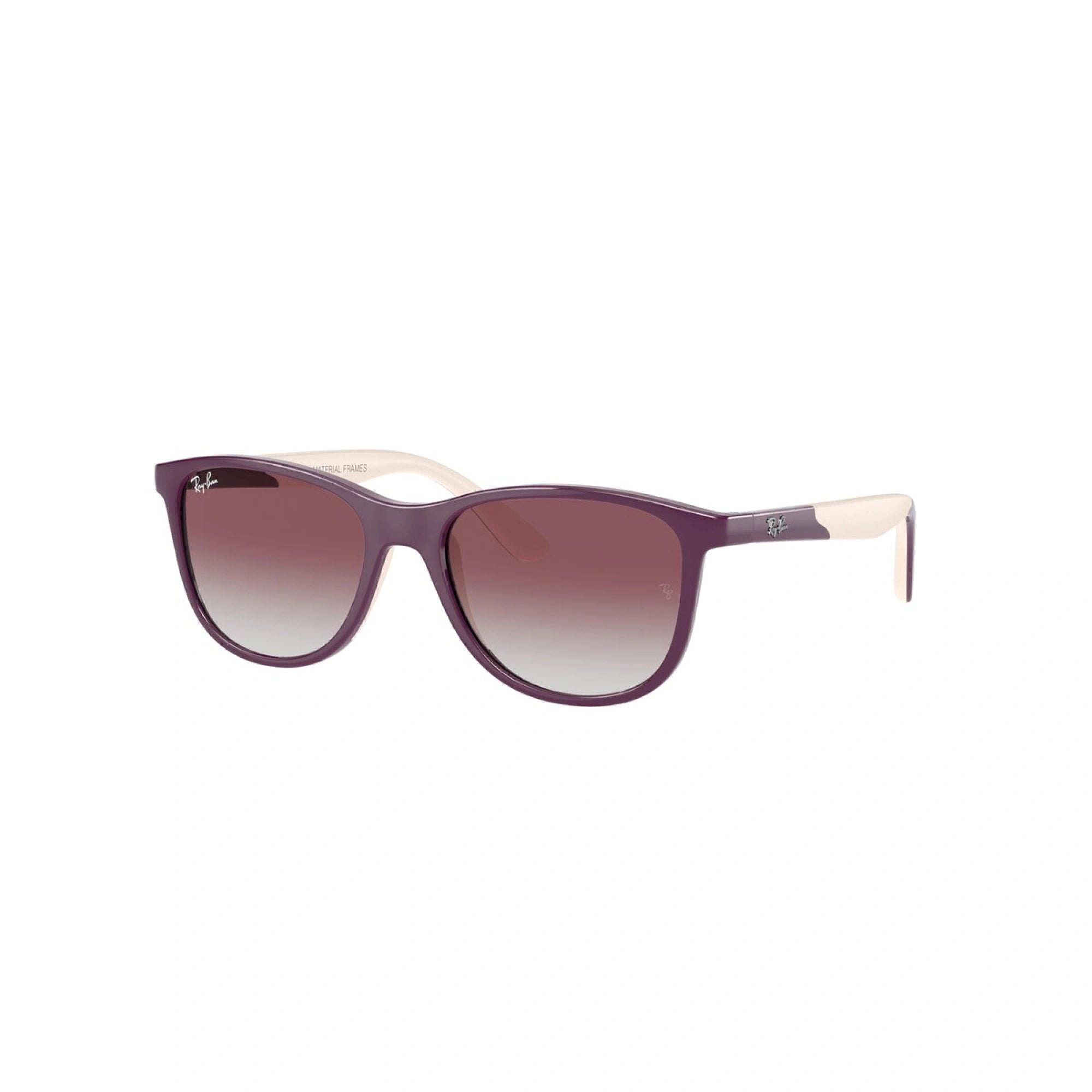 RAY-BAN JUNIOR RJ 9077S - 71348G VIOLA SU BEIGE | OCCHIALE DA SOLE BAMBINO UNISEX | CALIBRO 49