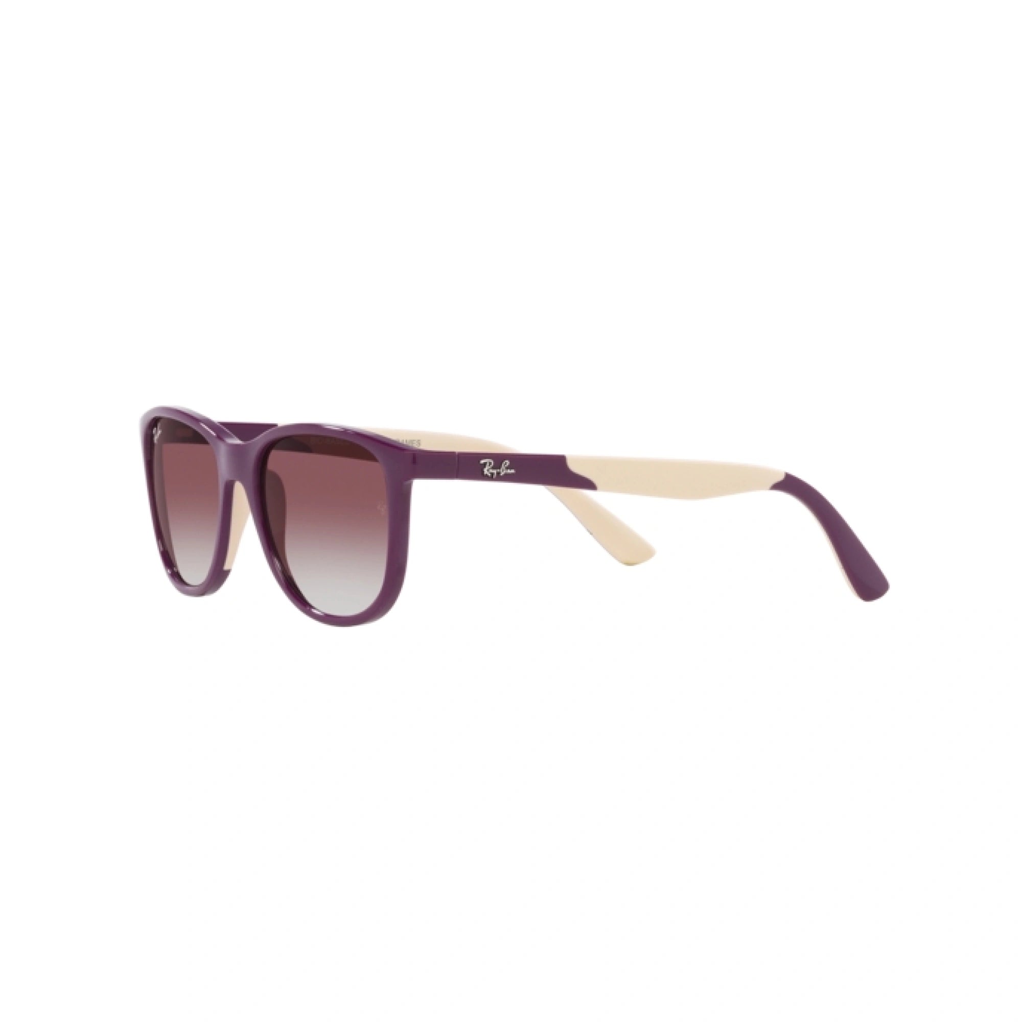 RAY-BAN JUNIOR RJ 9077S - 71348G VIOLA SU BEIGE | OCCHIALE DA SOLE BAMBINO UNISEX | CALIBRO 49