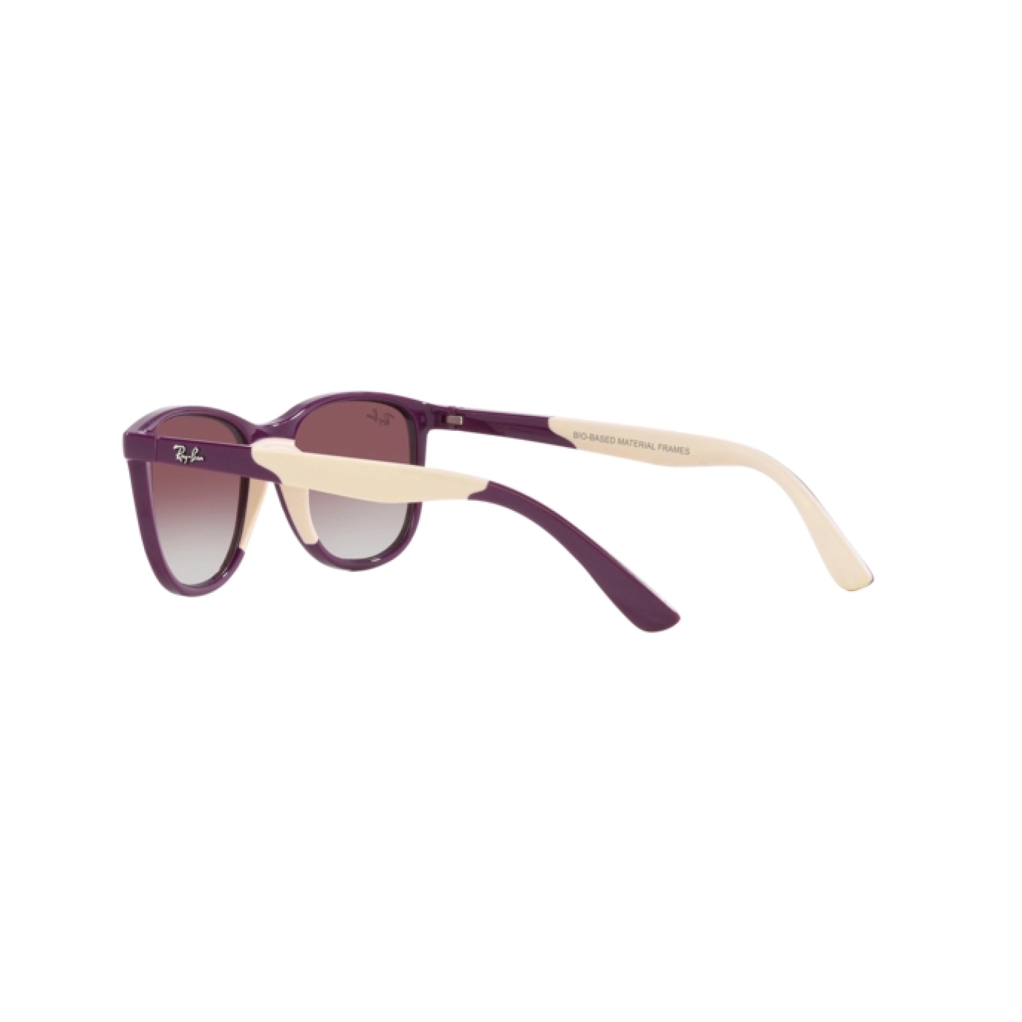 RAY-BAN JUNIOR RJ 9077S - 71348G VIOLA SU BEIGE | OCCHIALE DA SOLE BAMBINO UNISEX | CALIBRO 49