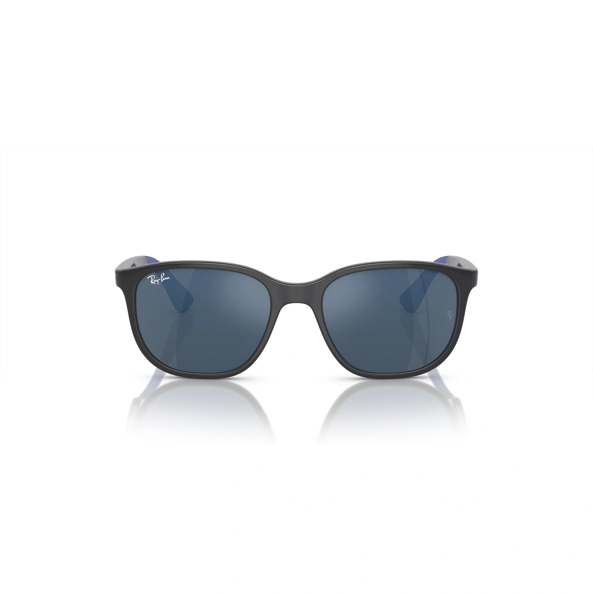 RAY-BAN JUNIOR RJ 9078S - 715155 GRIGIO SU BLU | OCCHIALE DA SOLE BAMBINO UNISEX | CALIBRO 48