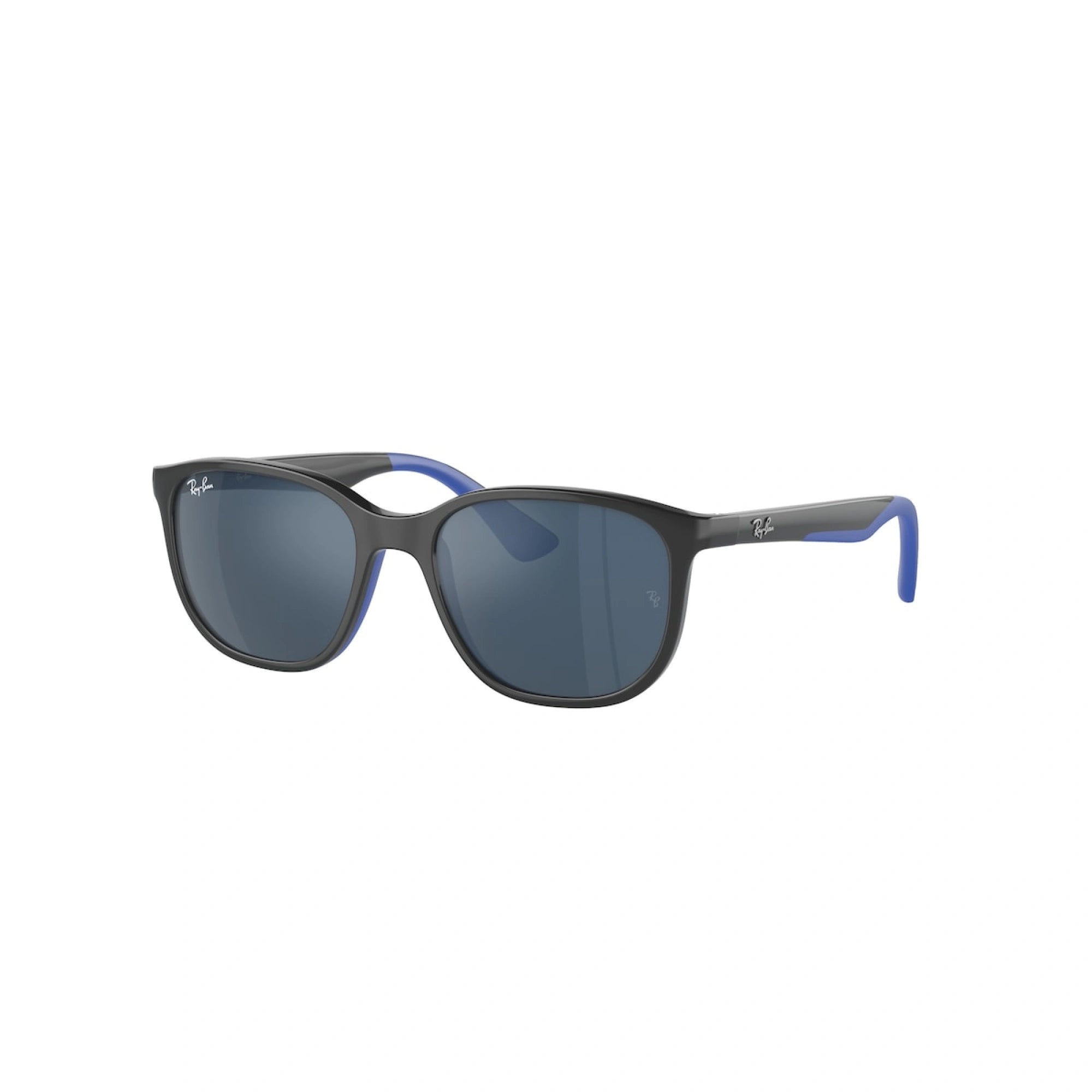 RAY-BAN JUNIOR RJ 9078S - 715155 GRIGIO SU BLU | OCCHIALE DA SOLE BAMBINO UNISEX | CALIBRO 48