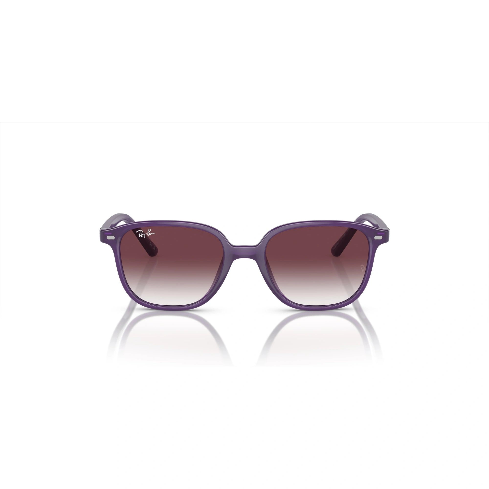 RAY-BAN JUNIOR RJ 9093S JUNIOR LEONARD 713136 VIOLA OPALE | OCCHIALE DA SOLE BAMBINO UNISEX | CALIBRO 45