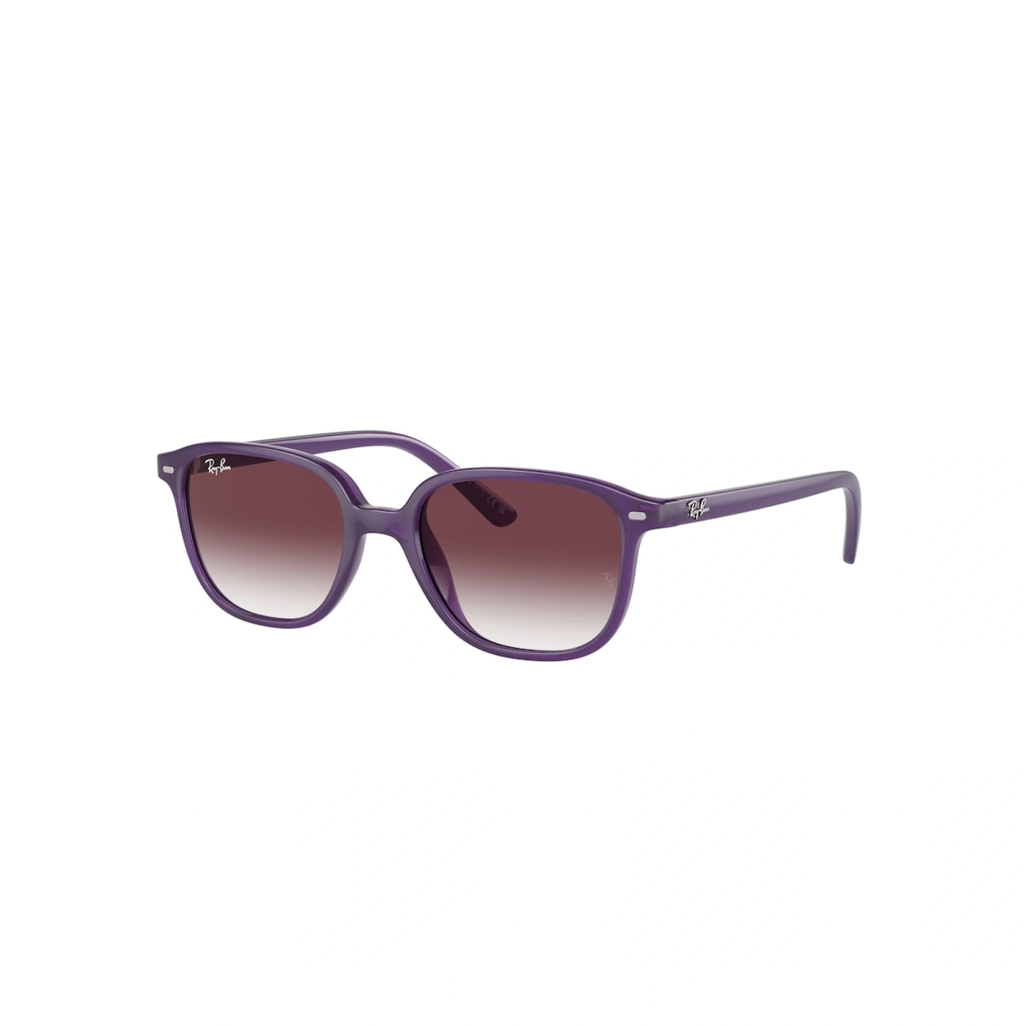 RAY-BAN JUNIOR RJ 9093S JUNIOR LEONARD 713136 VIOLA OPALE | OCCHIALE DA SOLE BAMBINO UNISEX | CALIBRO 45