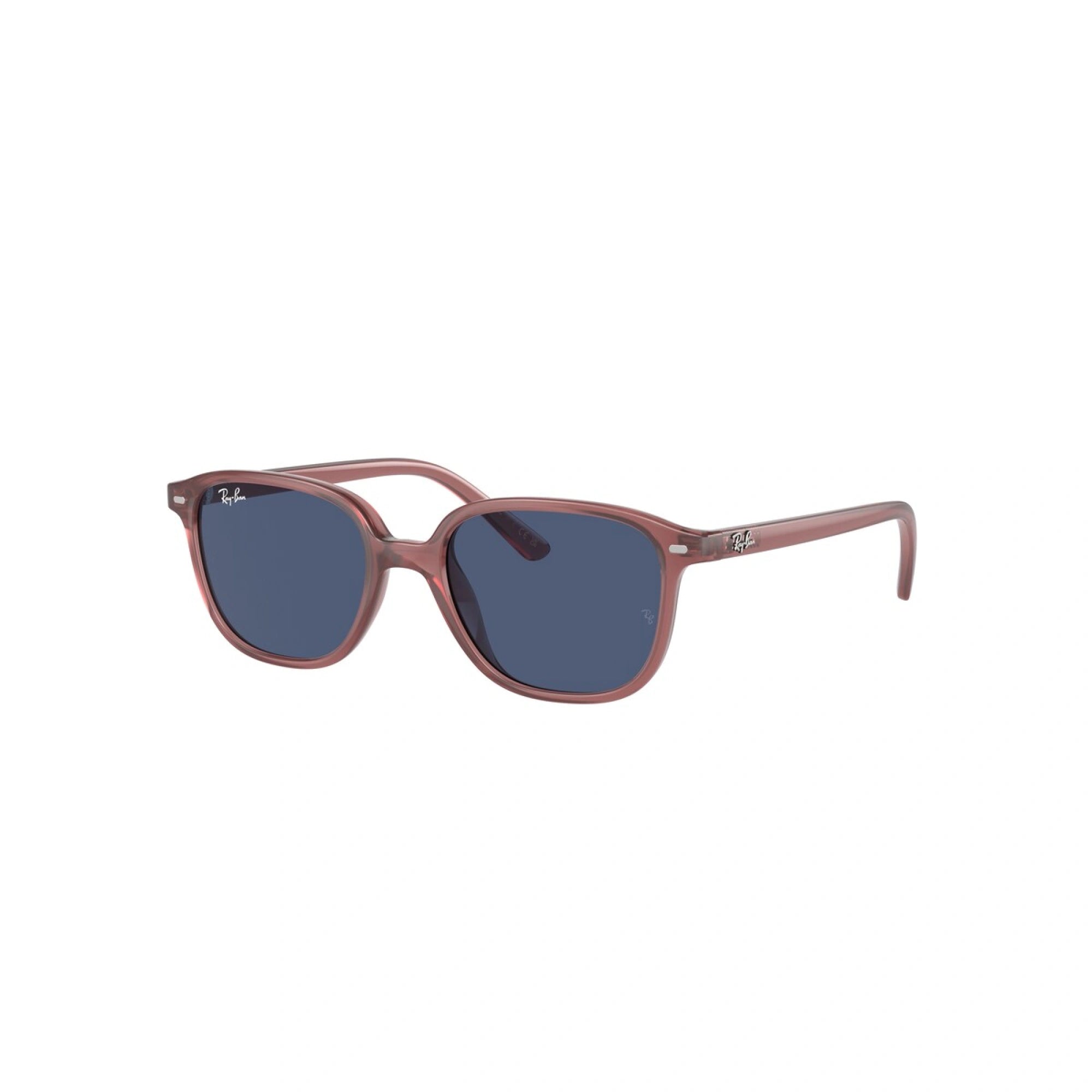 RAY-BAN JUNIOR RJ 9093S JUNIOR LEONARD 715680 ROSA OPALE | OCCHIALE DA SOLE BAMBINO UNISEX | CALIBRO 45