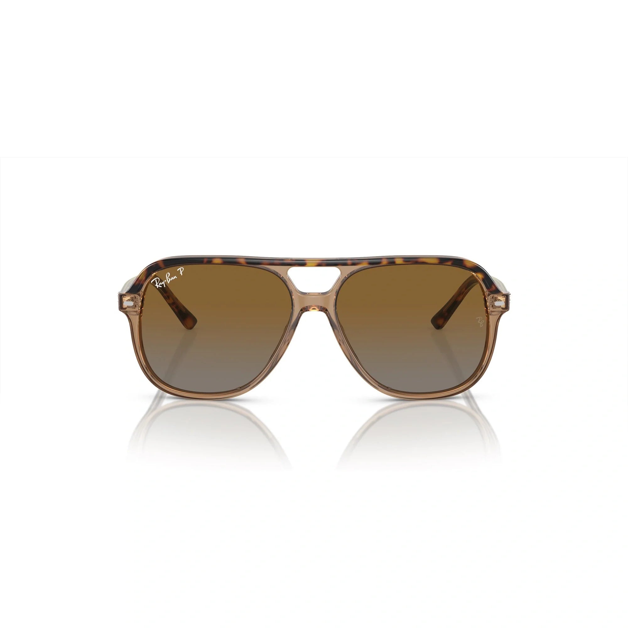 RAY-BAN JUNIOR RJ 9096S JUNIOR BILL 7152T5 AVANA SU MARRONE TRASPARENTE | OCCHIALE DA SOLE BAMBINO UNISEX | CALIBRO 52