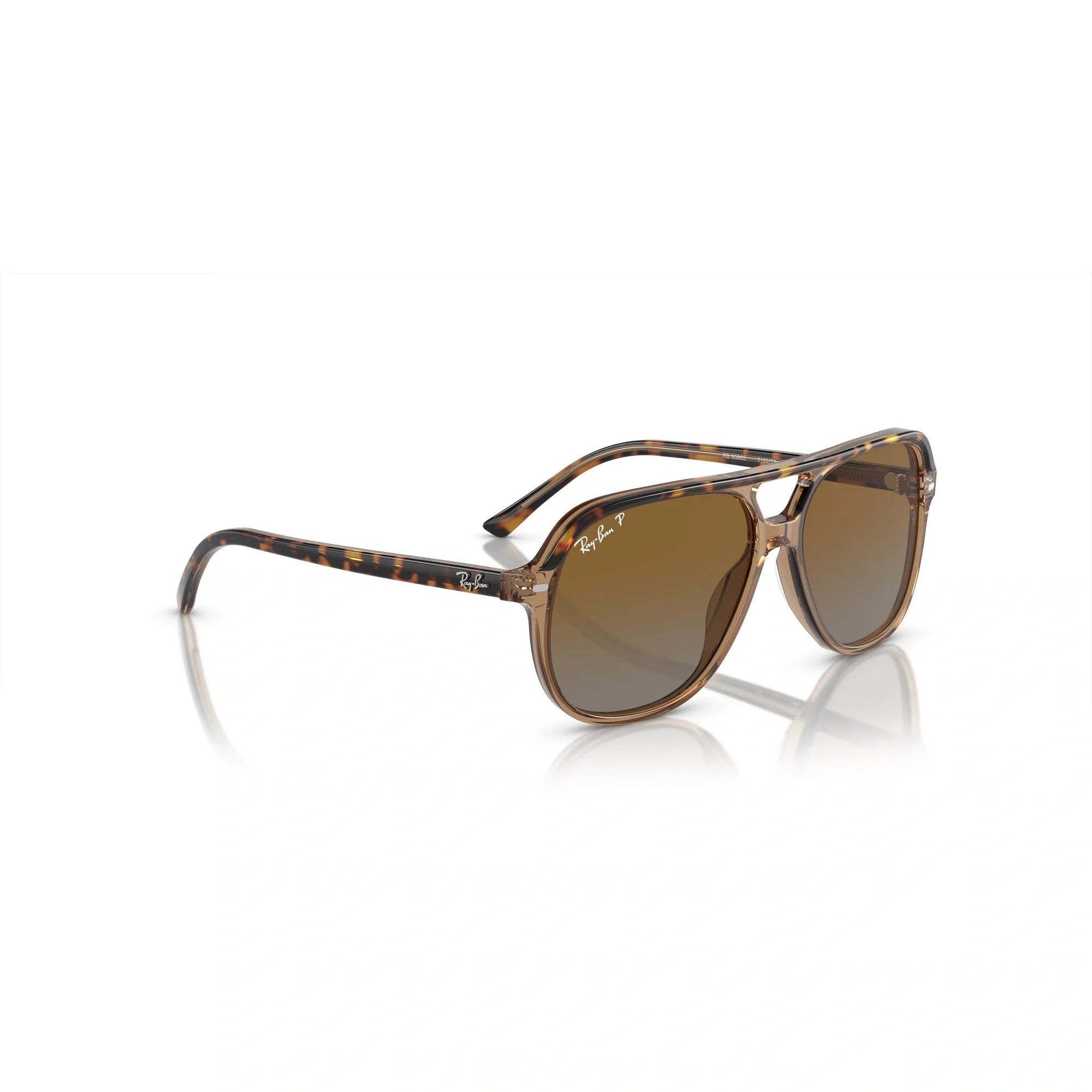 RAY-BAN JUNIOR RJ 9096S JUNIOR BILL 7152T5 AVANA SU MARRONE TRASPARENTE | OCCHIALE DA SOLE BAMBINO UNISEX | CALIBRO 52