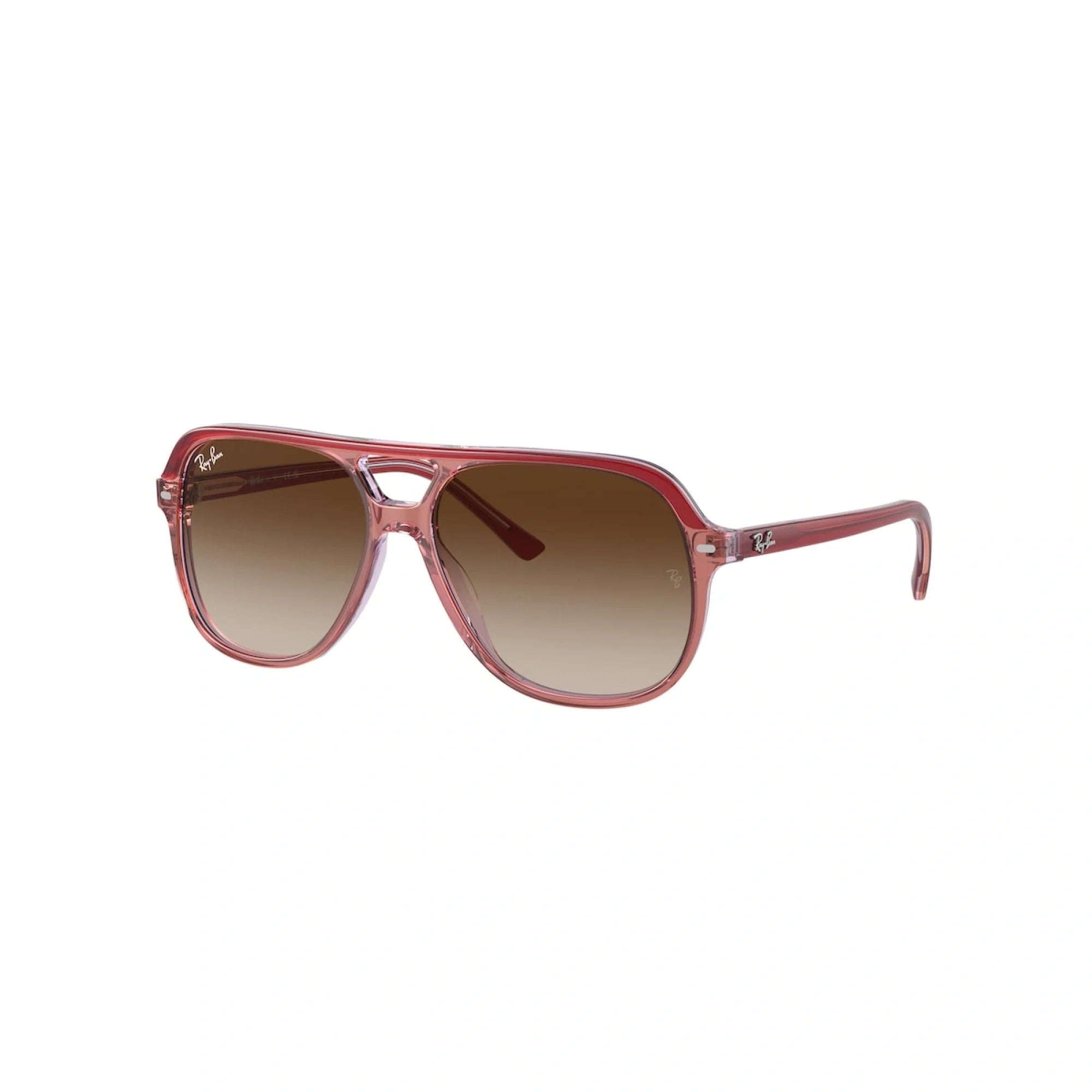 RAY-BAN JUNIOR RJ 9096S JUNIOR BILL 715413 TOP ROSSO, ARANCIONE E VIOLA CHIARO | OCCHIALE DA SOLE BAMBINO UNISEX | CALIBRO 52