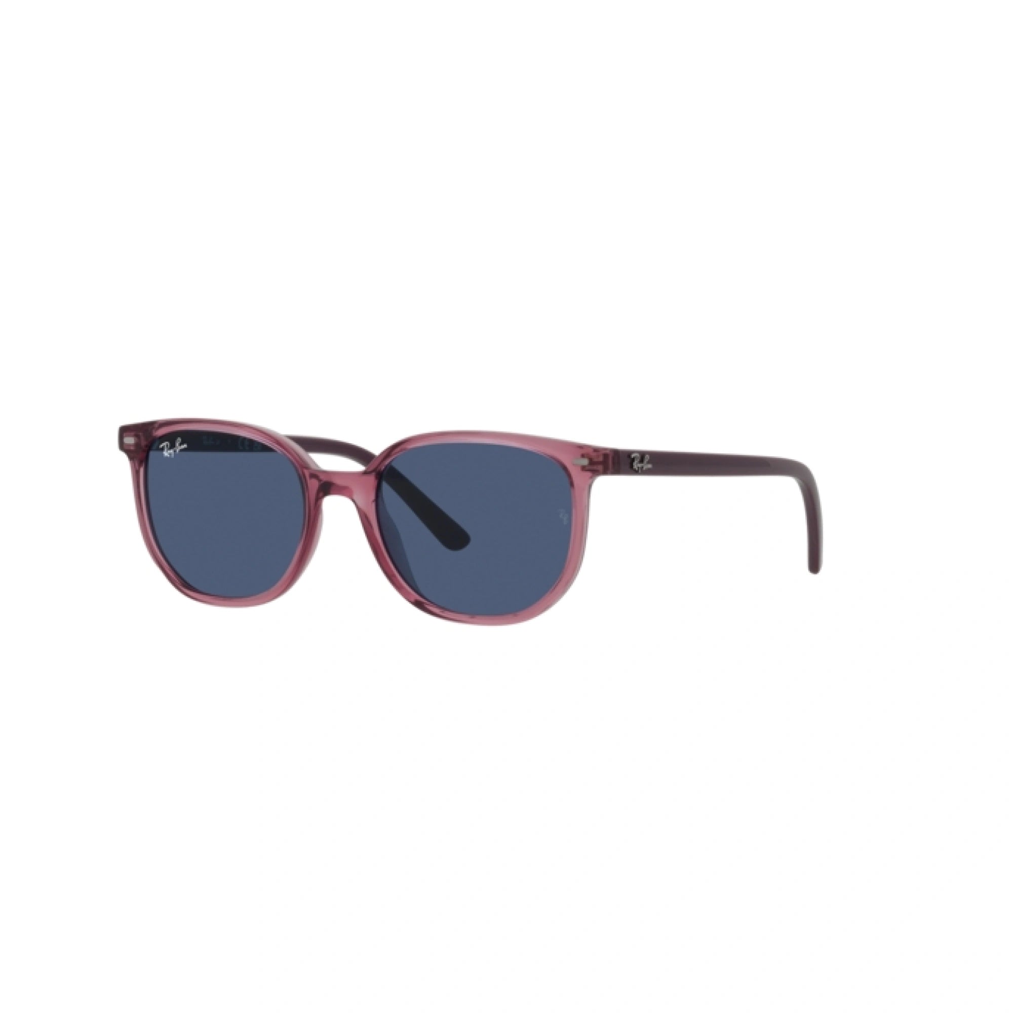 RAY-BAN JUNIOR RJ 9097S ELLIOT JR 711280 ROSA TRASPARENTE | OCCHIALE DA SOLE BAMBINO UNISEX | CALIBRO 46