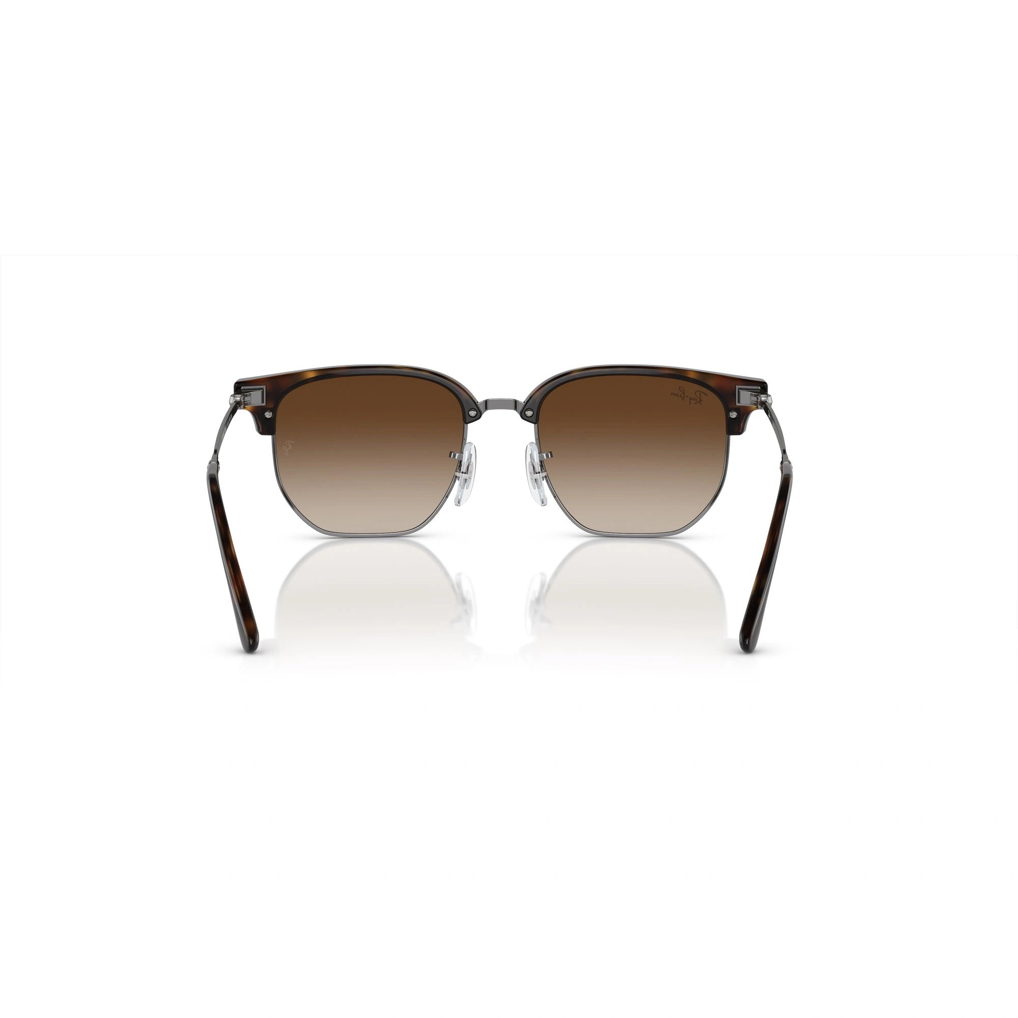 RAY-BAN JUNIOR RJ 9116S JUNIOR NEW CLUBMASTER 152/13 AVANA SU CANNA DI FUCILE | OCCHIALE DA SOLE BAMBINO UNISEX | CALIBRO 47