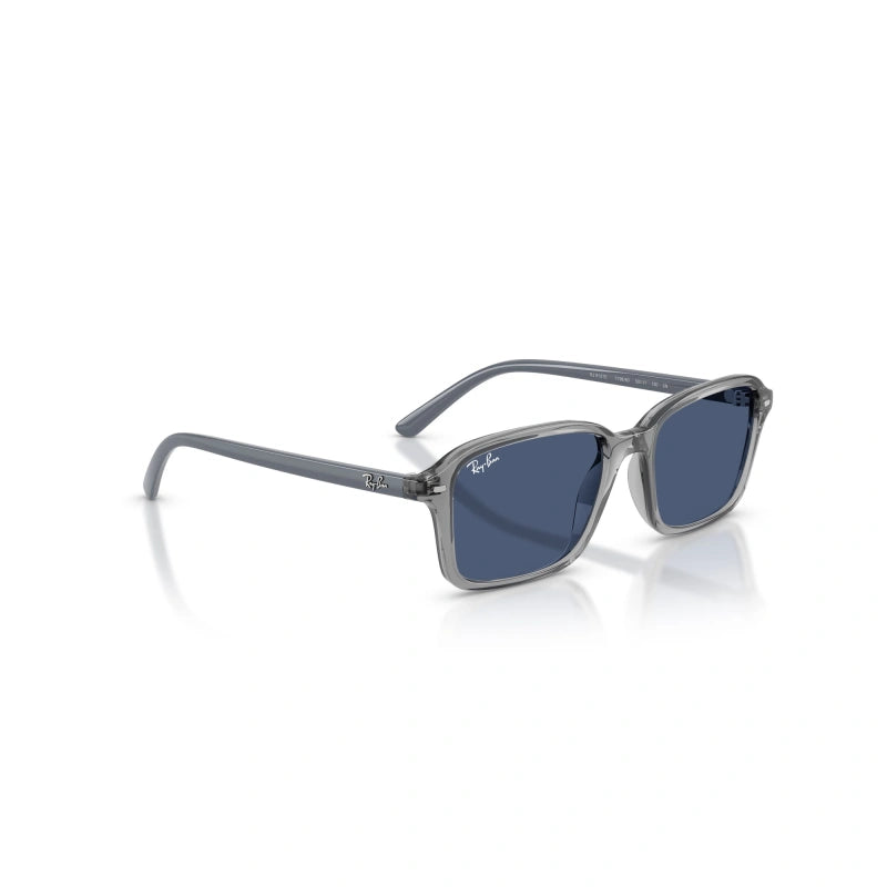 OCCHIALE DA SOLE BAMBINO UNISEX RAY-BAN JUNIOR RJ 9131S - 719880 GRIGIO TRASPARENTE - TAGLIA 50