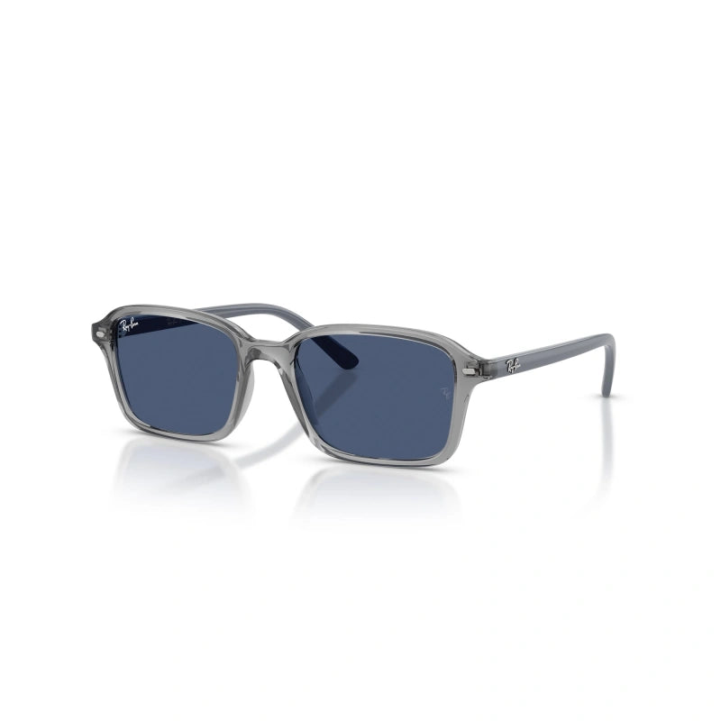 OCCHIALE DA SOLE BAMBINO UNISEX RAY-BAN JUNIOR RJ 9131S - 719880 GRIGIO TRASPARENTE - TAGLIA 50