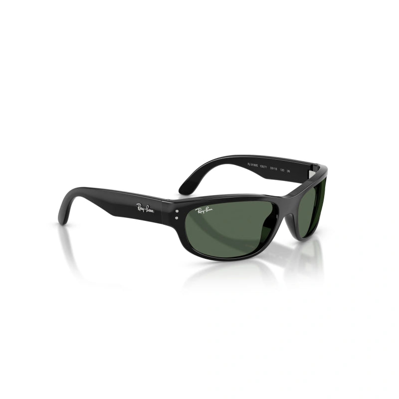 OCCHIALE DA SOLE BAMBINO UNISEX RAY-BAN JUNIOR RJ 9189S - 100/71 NERO - TAGLIA 55
