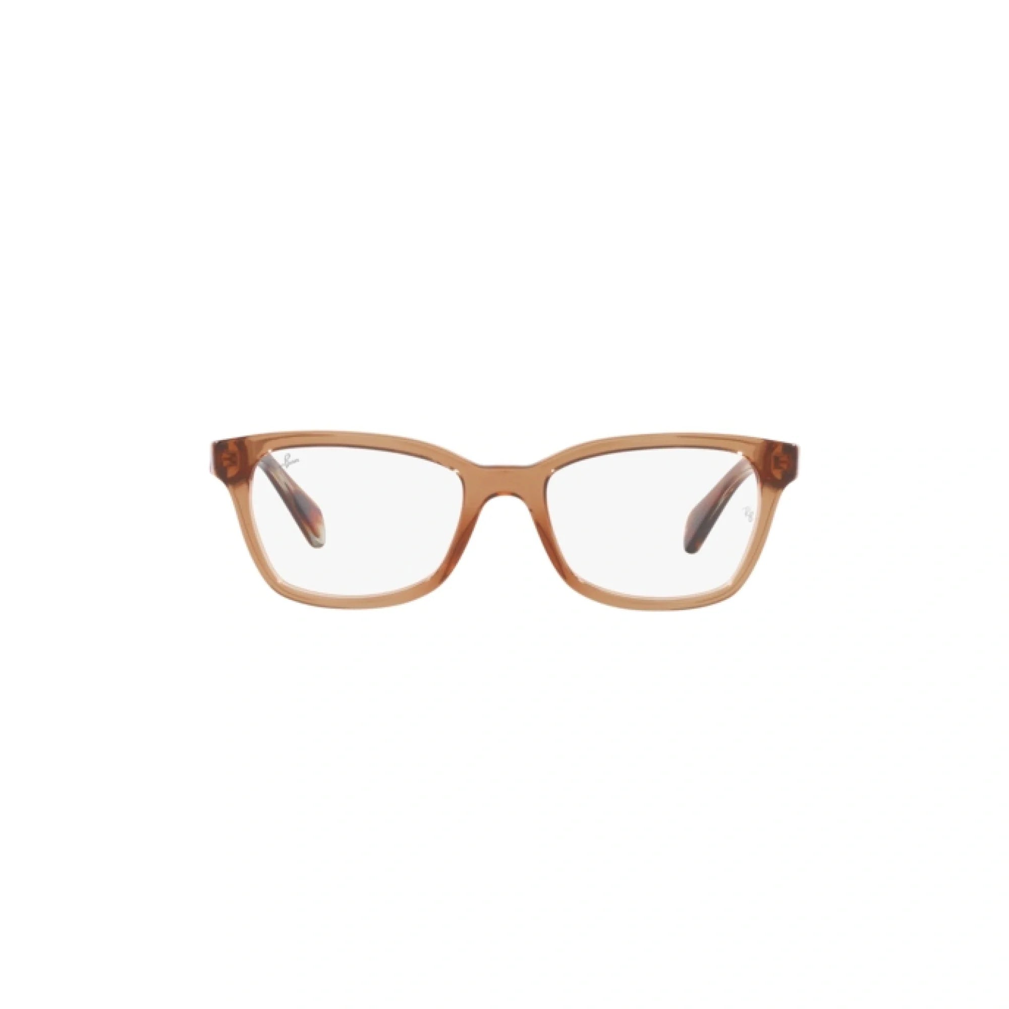 RAY-BAN JUNIOR RY 1591 - 3923 MARRONE TRASPARENTE | OCCHIALE DA VISTA BAMBINA | CALIBRO 48