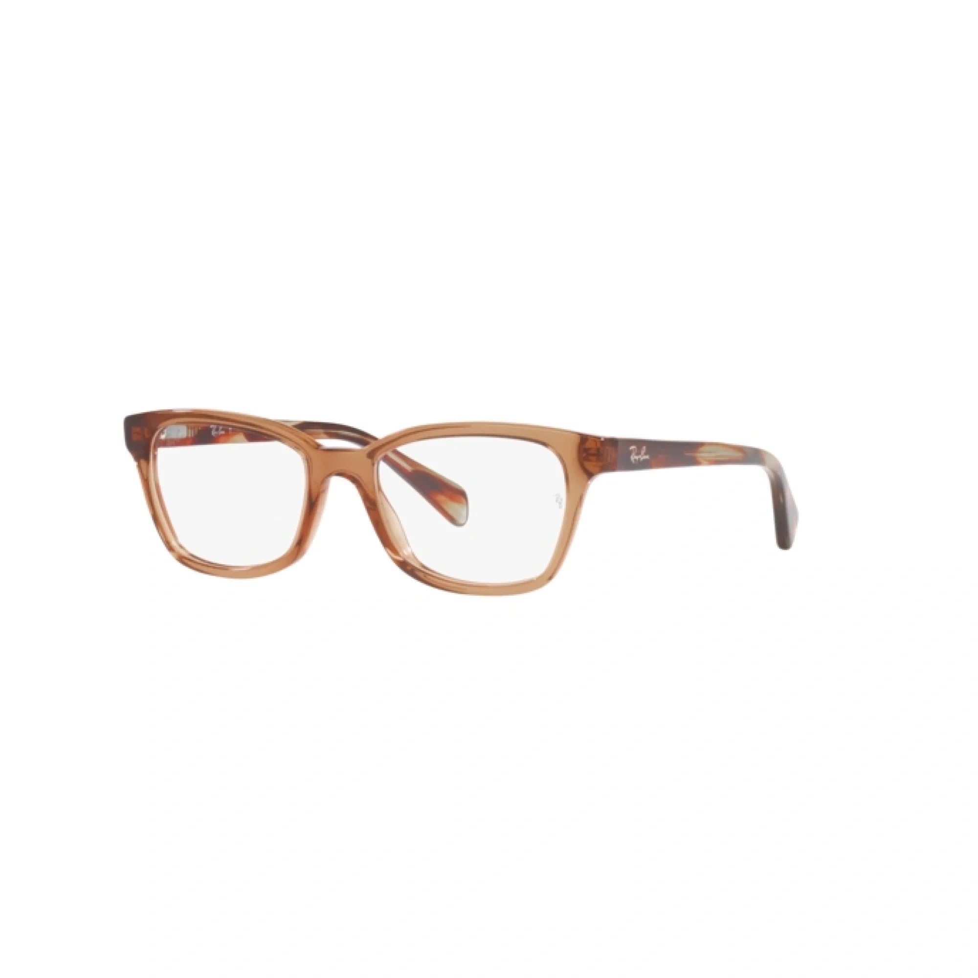 RAY-BAN JUNIOR RY 1591 - 3923 MARRONE TRASPARENTE | OCCHIALE DA VISTA BAMBINA | CALIBRO 48