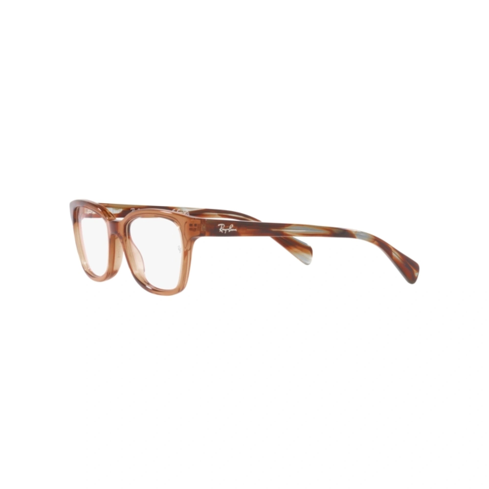 RAY-BAN JUNIOR RY 1591 - 3923 MARRONE TRASPARENTE | OCCHIALE DA VISTA BAMBINA | CALIBRO 46