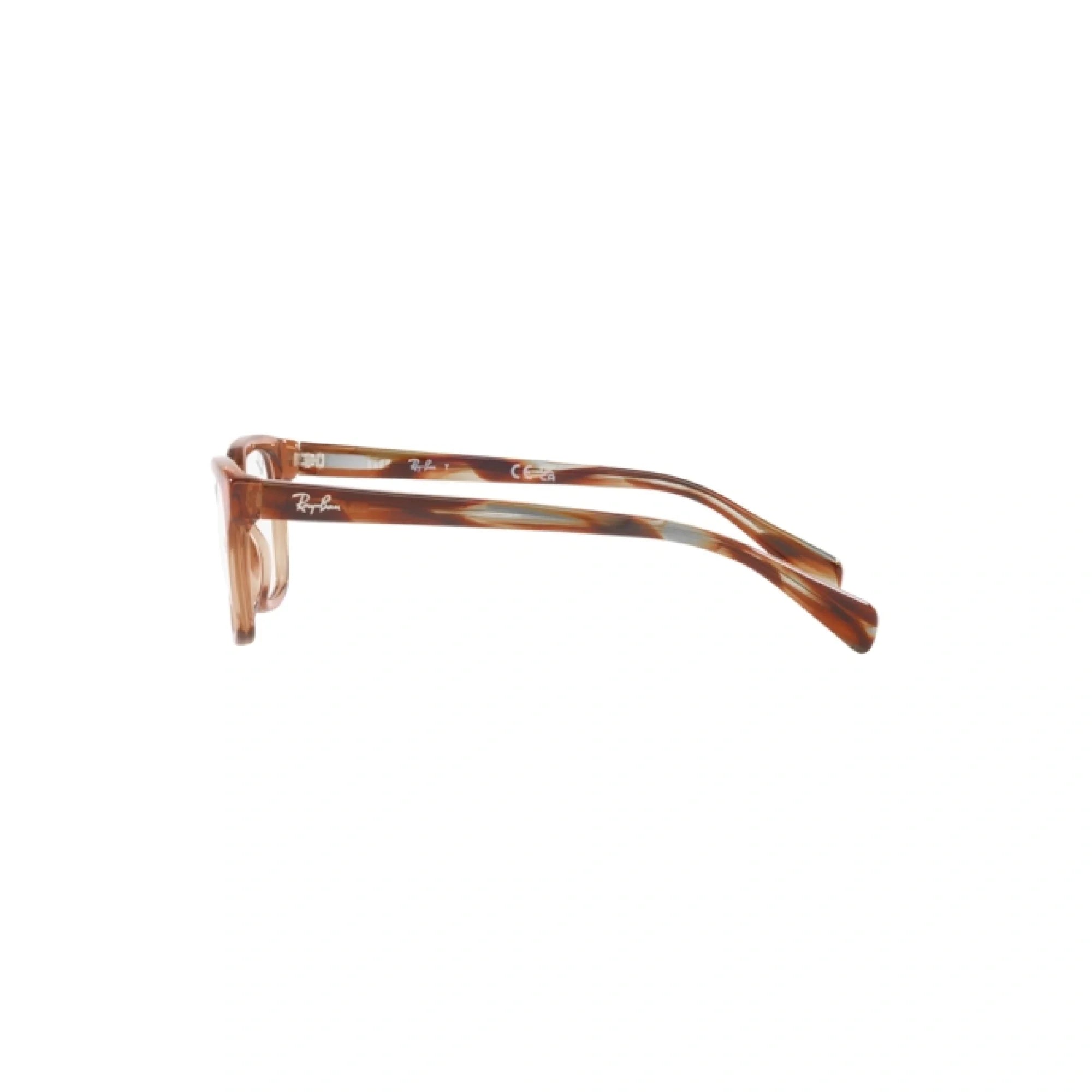 RAY-BAN JUNIOR RY 1591 - 3923 MARRONE TRASPARENTE | OCCHIALE DA VISTA BAMBINA | CALIBRO 48
