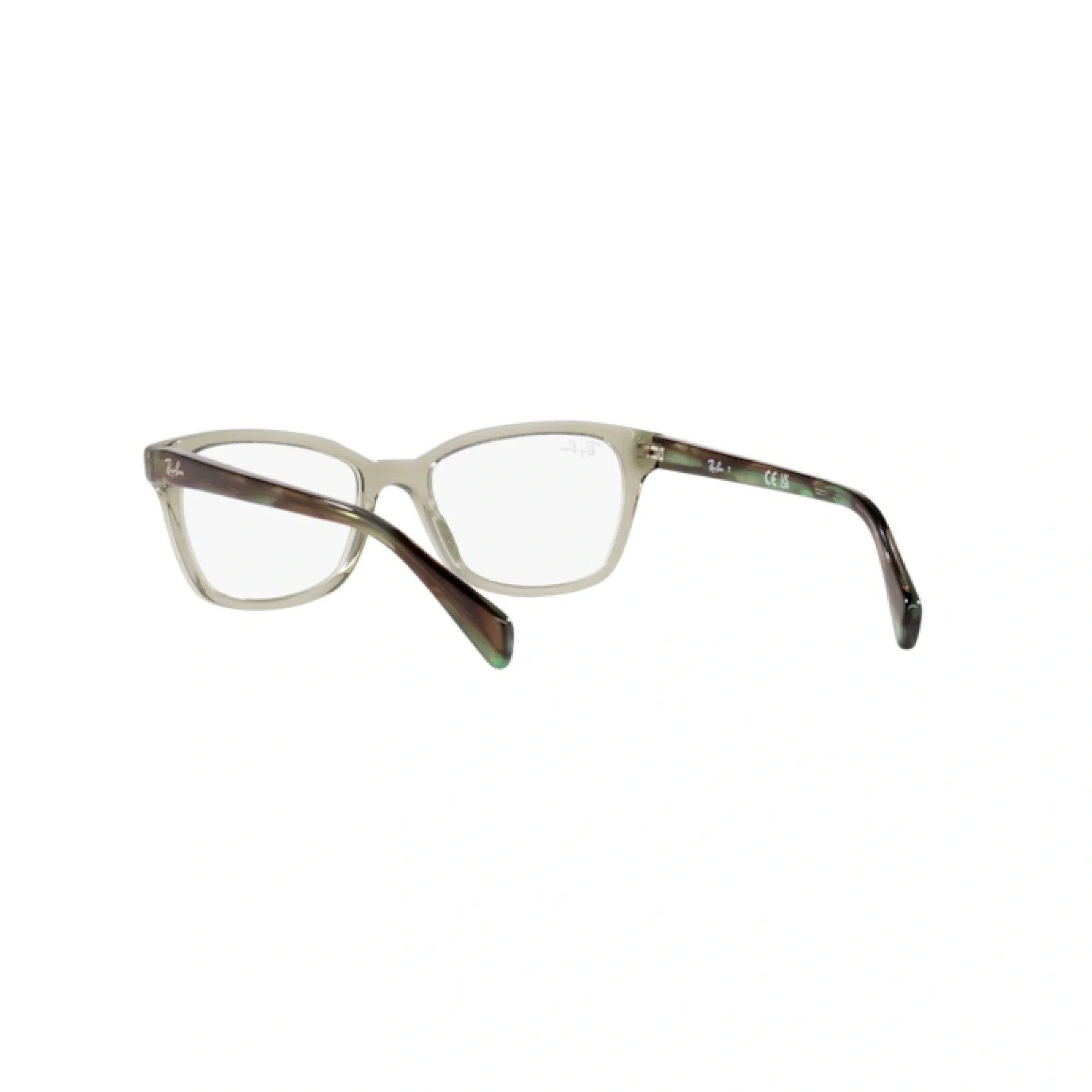RAY-BAN JUNIOR RY 1591 - 3925 VERDE TRASPARENTE | OCCHIALE DA VISTA BAMBINA | CALIBRO 48