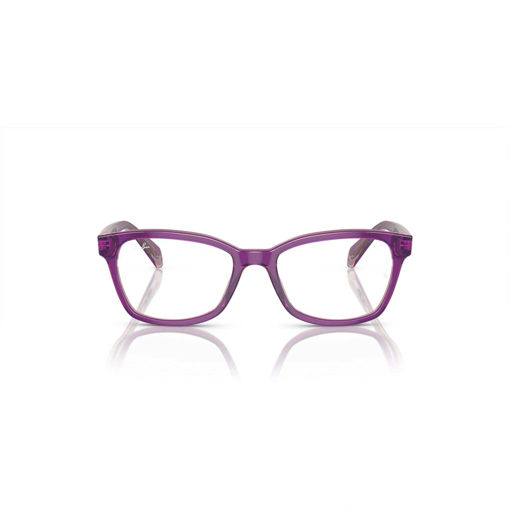 RAY-BAN JUNIOR RY 1591 - 3944 TOP VIOLA, ROSA E BEIGE | OCCHIALE DA VISTA BAMBINA | CALIBRO 48