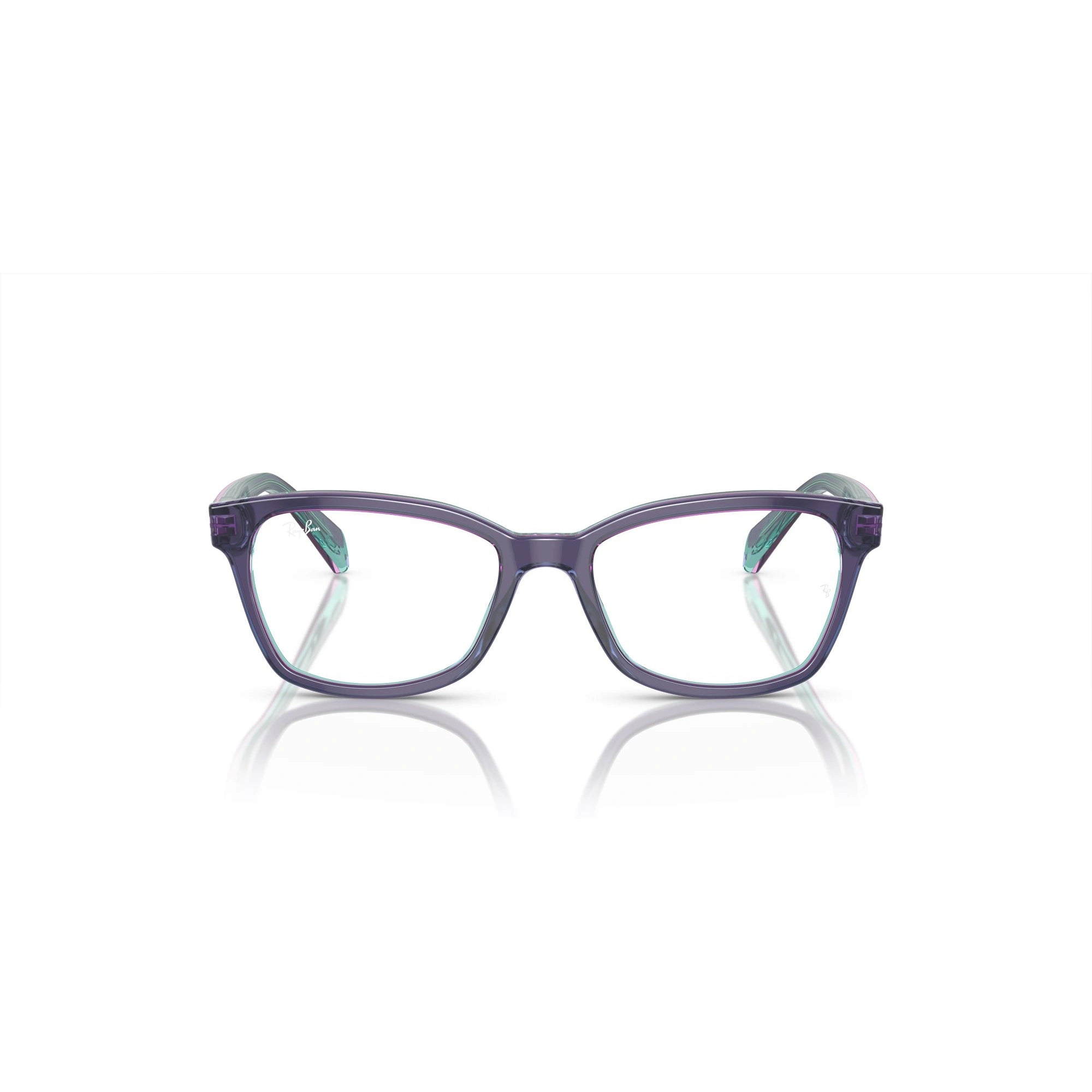 RAY-BAN JUNIOR RY 1591 - 3945 SOPRA BLU, VIOLA E AZZURRO | OCCHIALE DA VISTA BAMBINA | CALIBRO 46