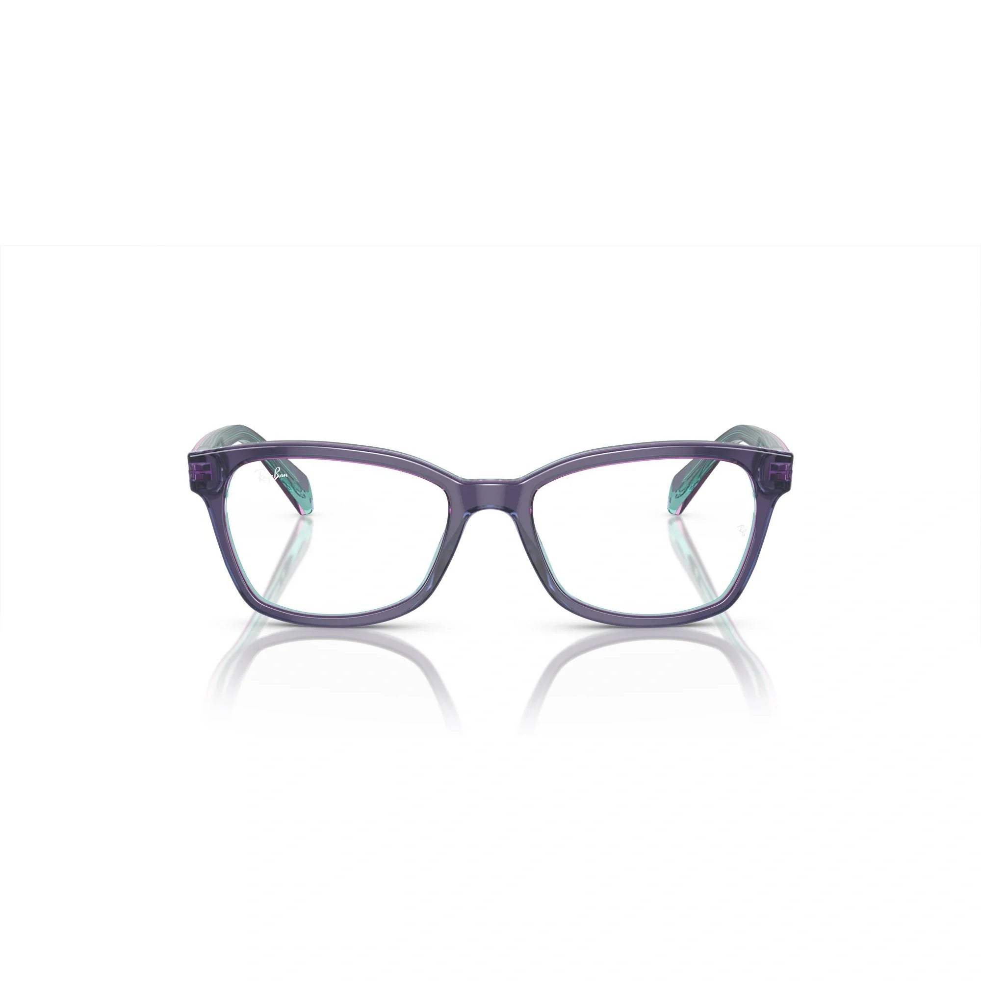 RAY-BAN JUNIOR RY 1591 - 3945 SOPRA BLU, VIOLA E AZZURRO | OCCHIALE DA VISTA BAMBINA | CALIBRO 48