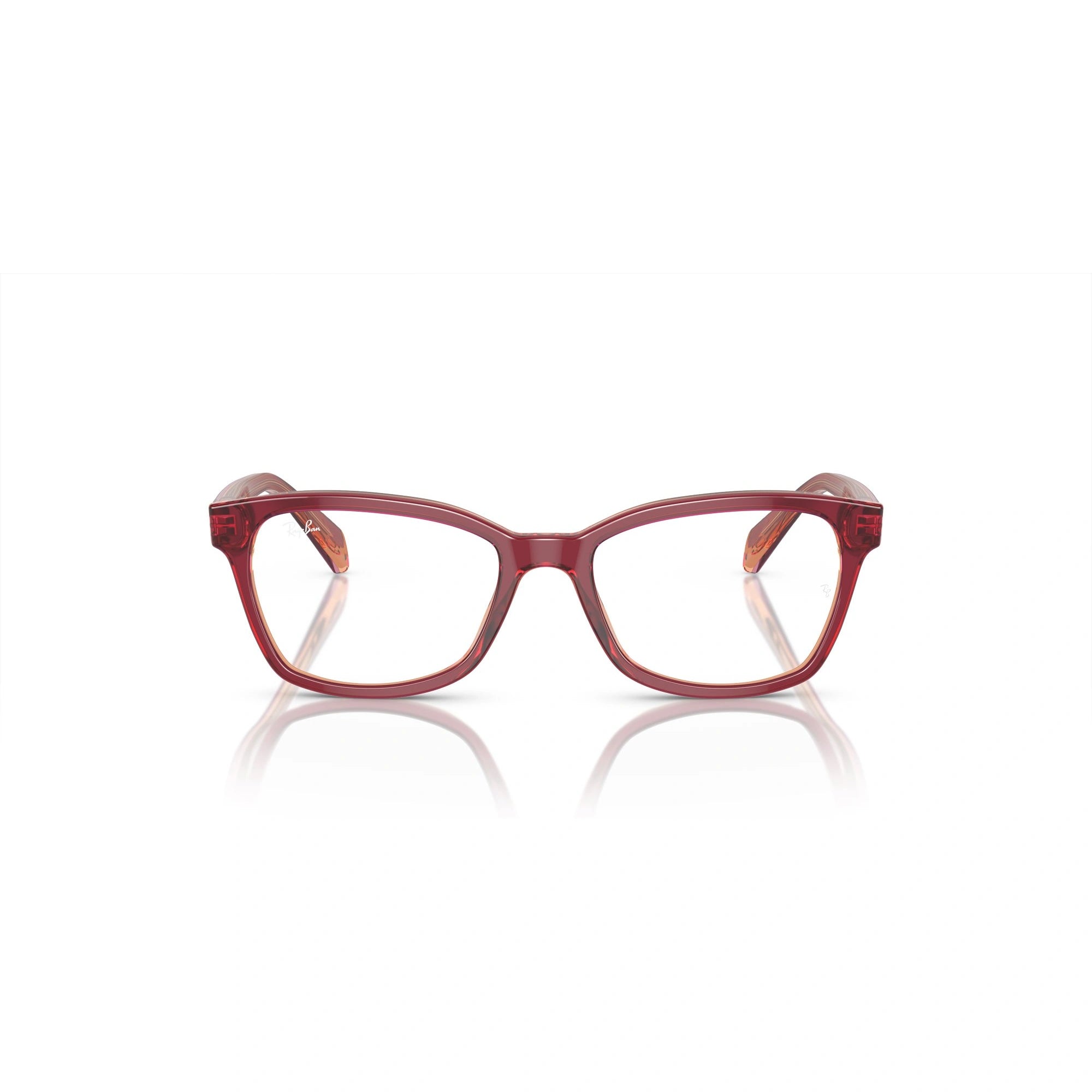 RAY-BAN JUNIOR RY 1591 - 3947 IN ALTO ROSSO, VIOLA E ARANCIONE | OCCHIALE DA VISTA BAMBINA | CALIBRO 46