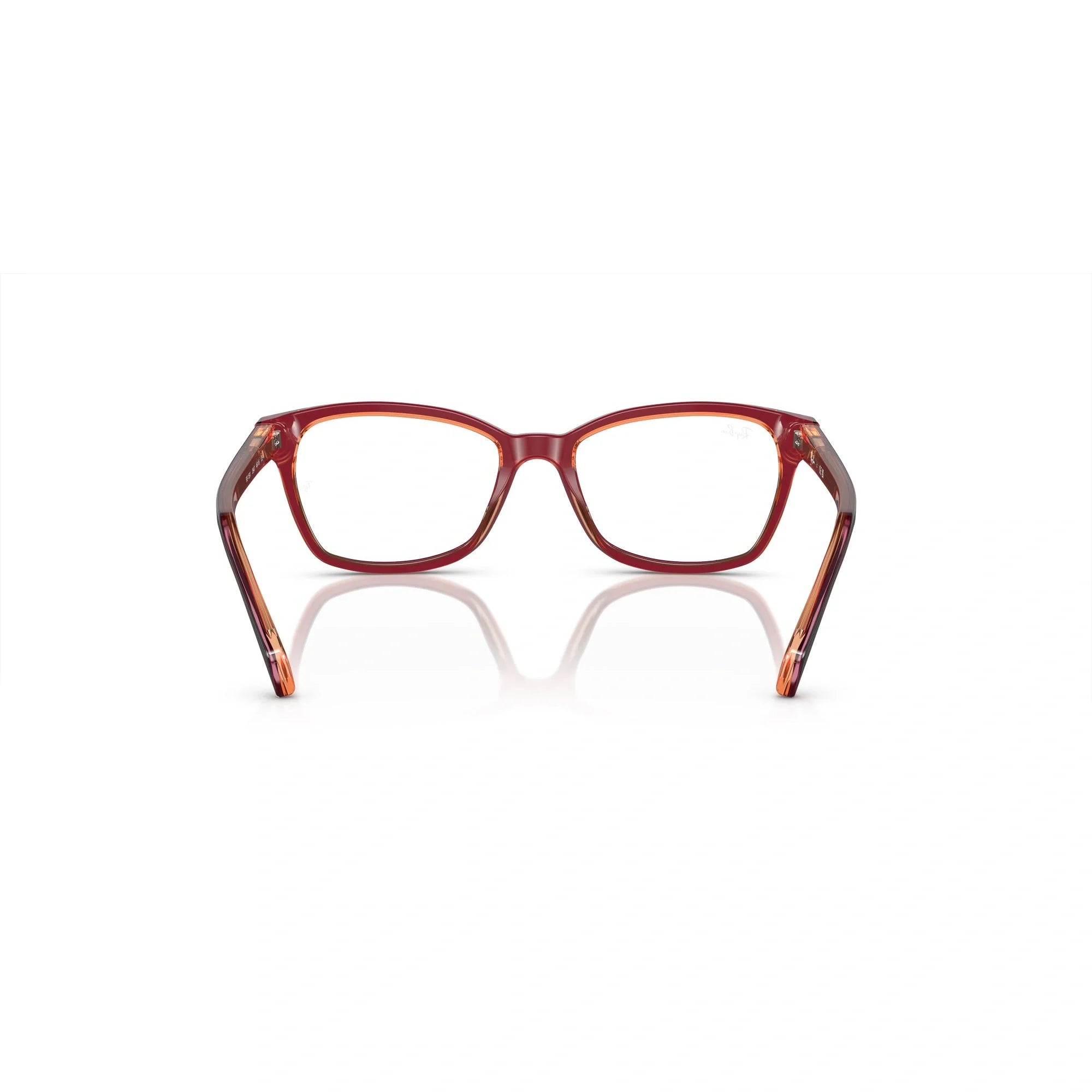 RAY-BAN JUNIOR RY 1591 - 3947 IN ALTO ROSSO, VIOLA E ARANCIONE | OCCHIALE DA VISTA BAMBINA | CALIBRO 48