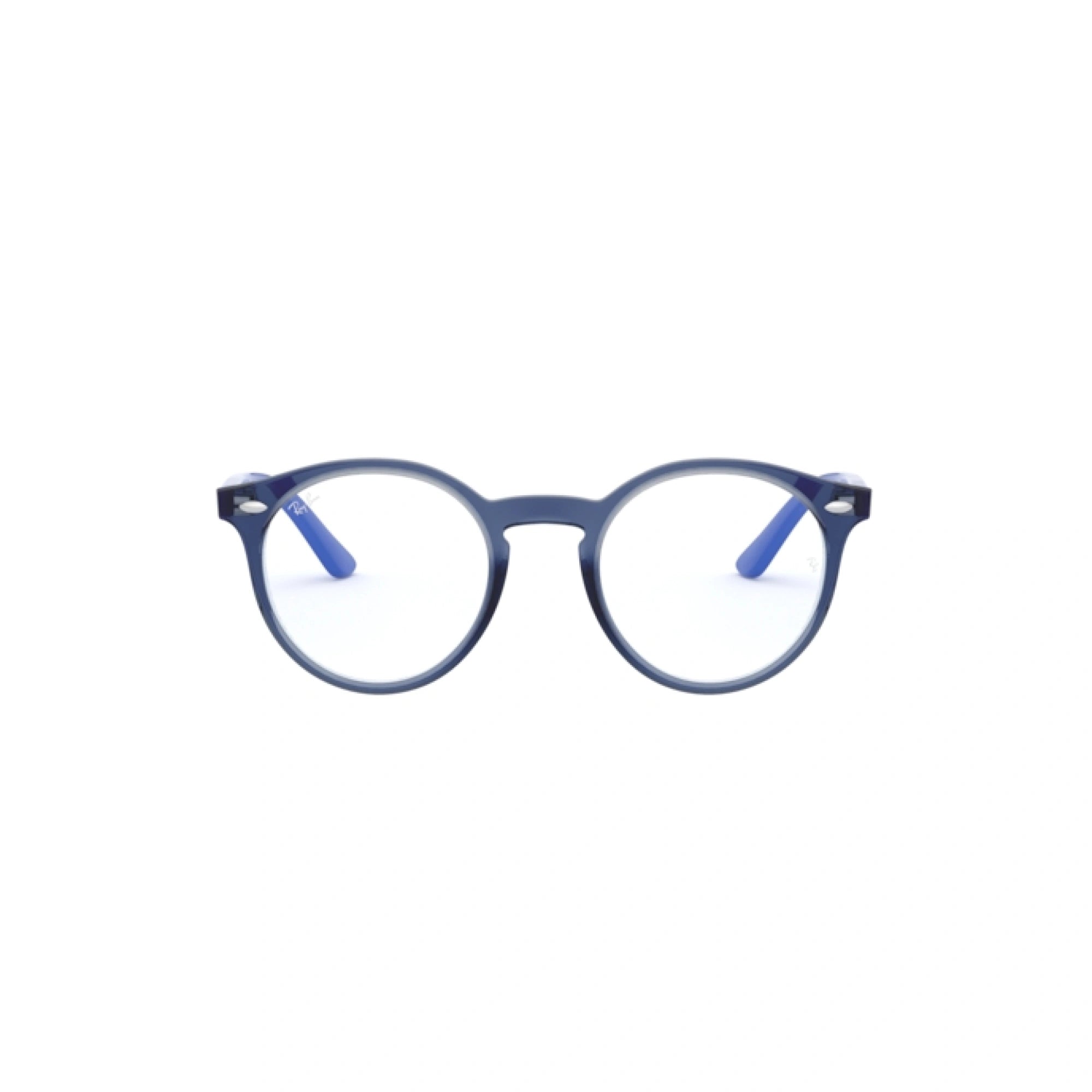 RAY-BAN JUNIOR RY 1594 - 3811 BLU TRASPARENTE | OCCHIALE DA VISTA BAMBINO UNISEX | CALIBRO 46