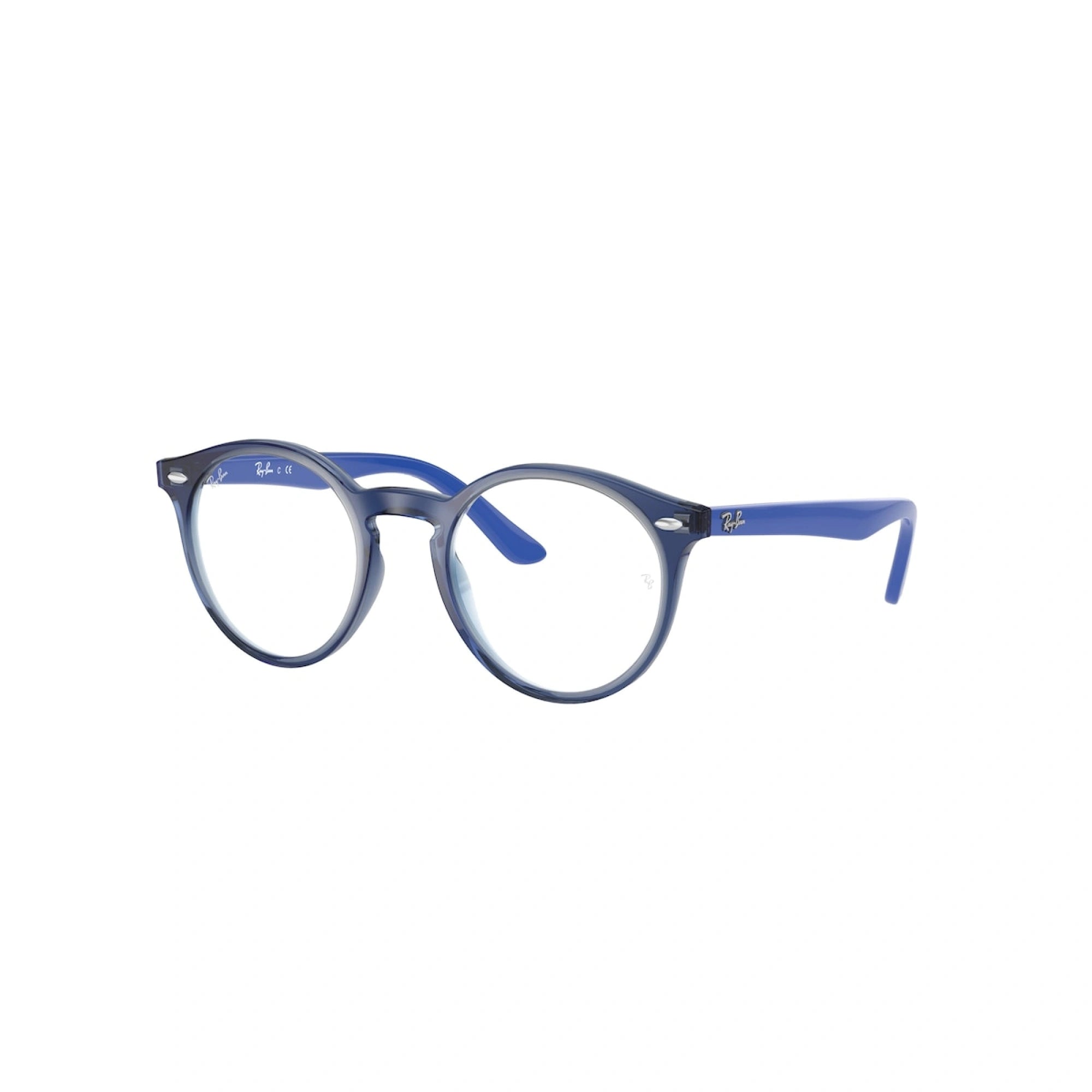 RAY-BAN JUNIOR RY 1594 - 3811 BLU TRASPARENTE | OCCHIALE DA VISTA BAMBINO UNISEX | CALIBRO 46