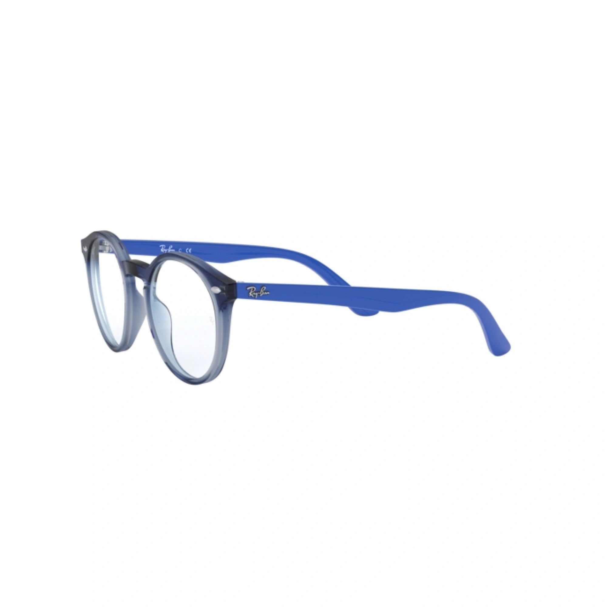 RAY-BAN JUNIOR RY 1594 - 3811 BLU TRASPARENTE | OCCHIALE DA VISTA BAMBINO UNISEX | CALIBRO 46
