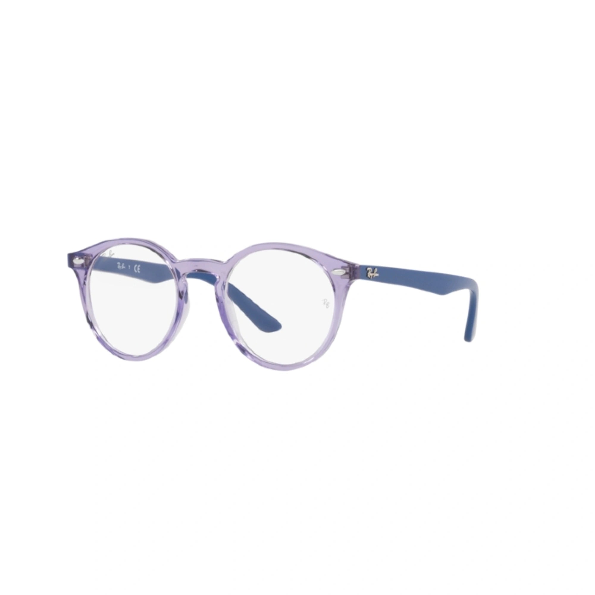 RAY-BAN JUNIOR RY 1594 - 3885 VIOLA TRASPARENTE | OCCHIALE DA VISTA BAMBINO UNISEX | CALIBRO 44