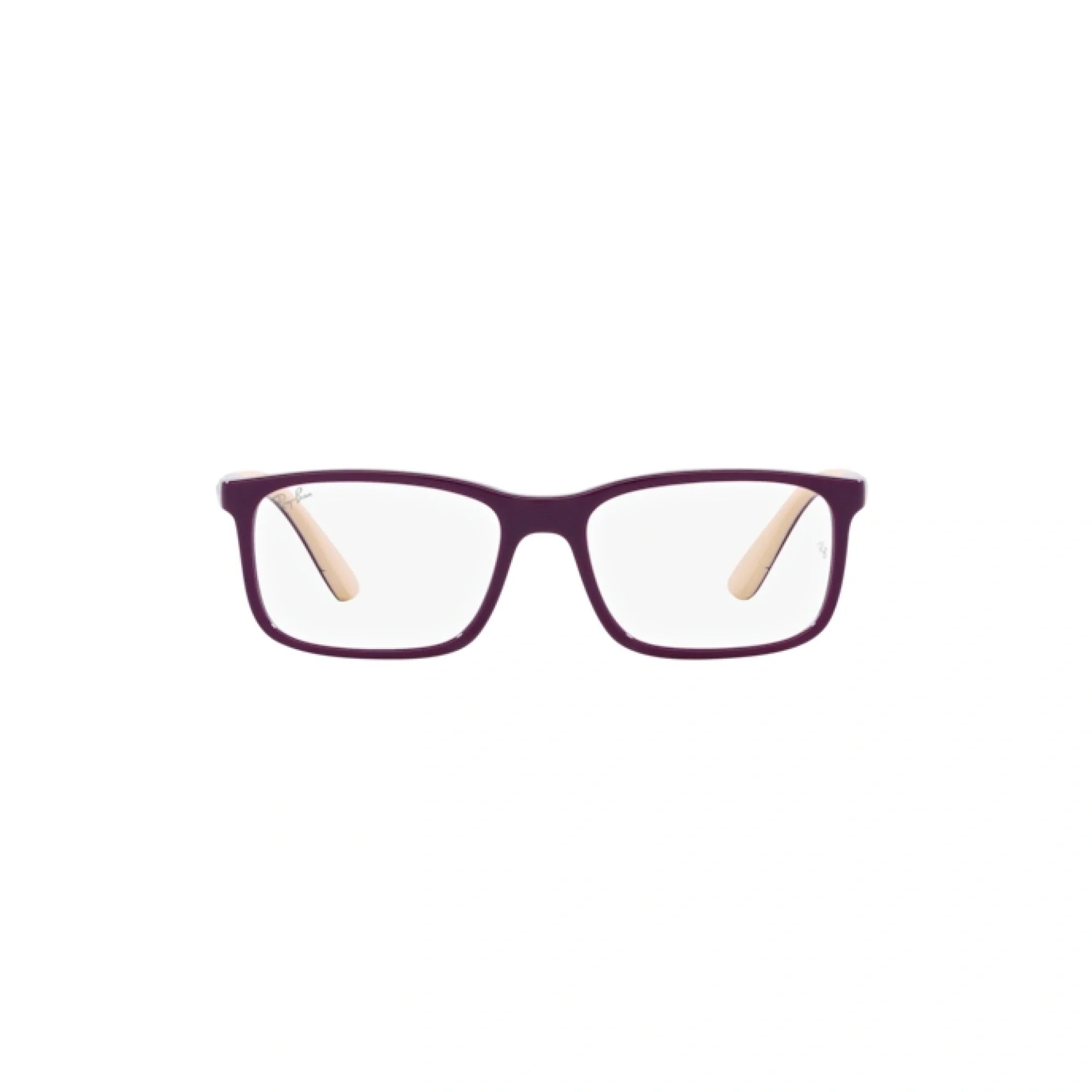 RAY-BAN JUNIOR RY 1621 - 3931 VIOLA SU MARRONE CHIARO | OCCHIALE DA VISTA BAMBINO UNISEX | CALIBRO 49