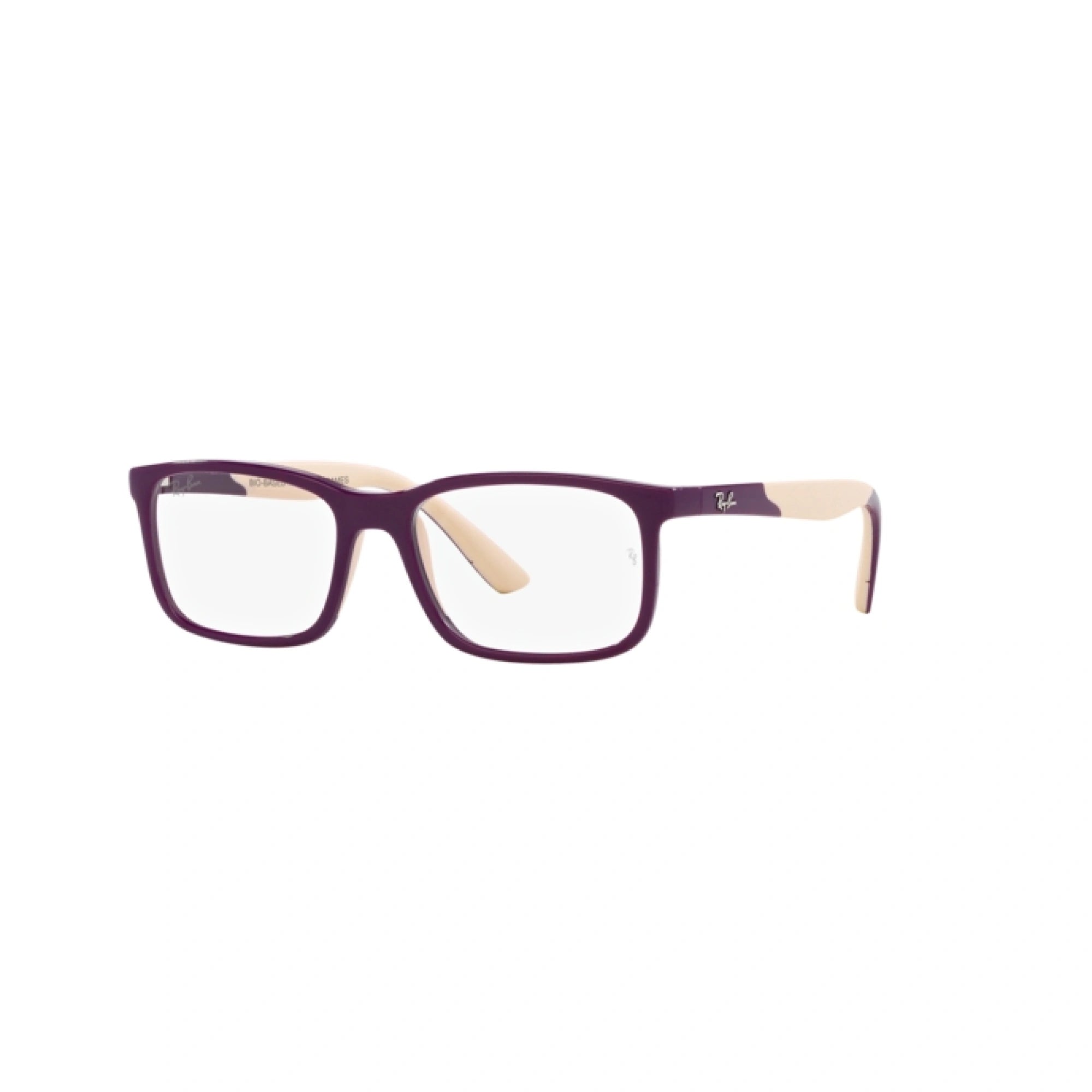 RAY-BAN JUNIOR RY 1621 - 3931 VIOLA SU MARRONE CHIARO | OCCHIALE DA VISTA BAMBINO UNISEX | CALIBRO 47