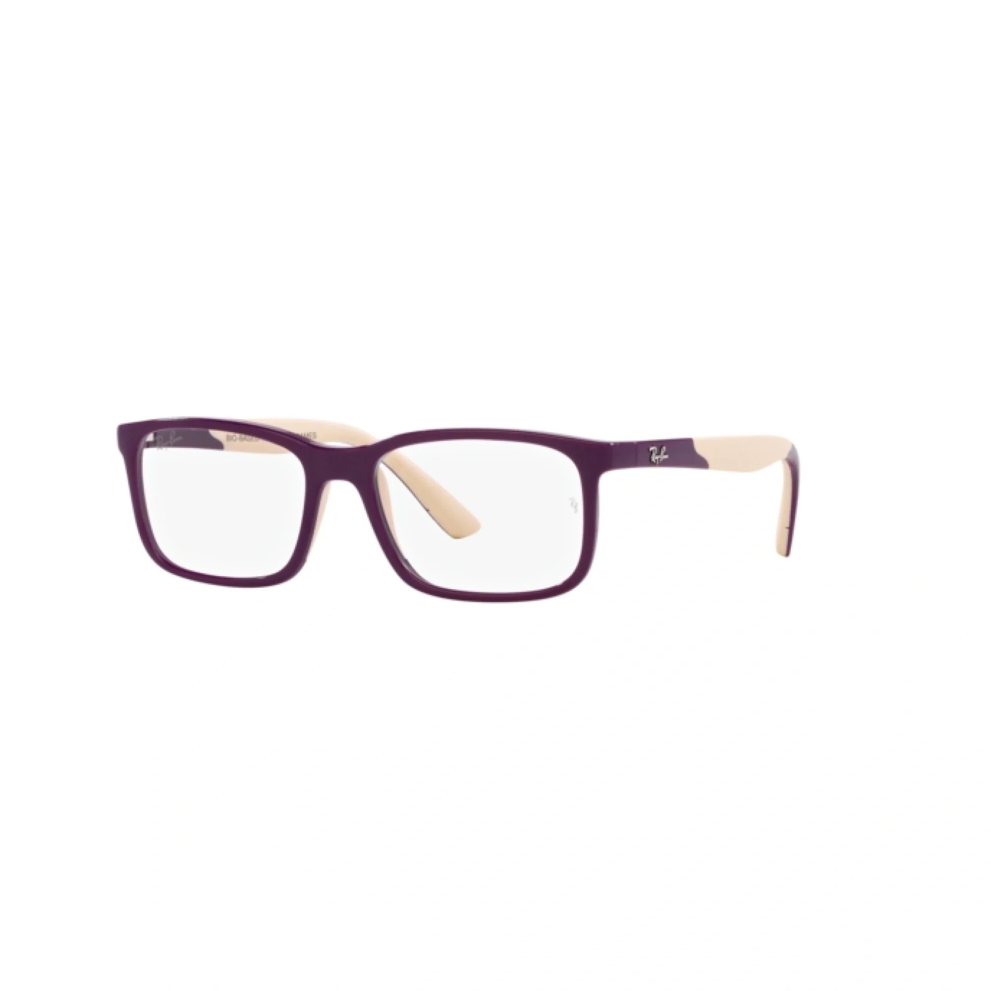 RAY-BAN JUNIOR RY 1621 - 3931 VIOLA SU MARRONE CHIARO | OCCHIALE DA VISTA BAMBINO UNISEX | CALIBRO 49