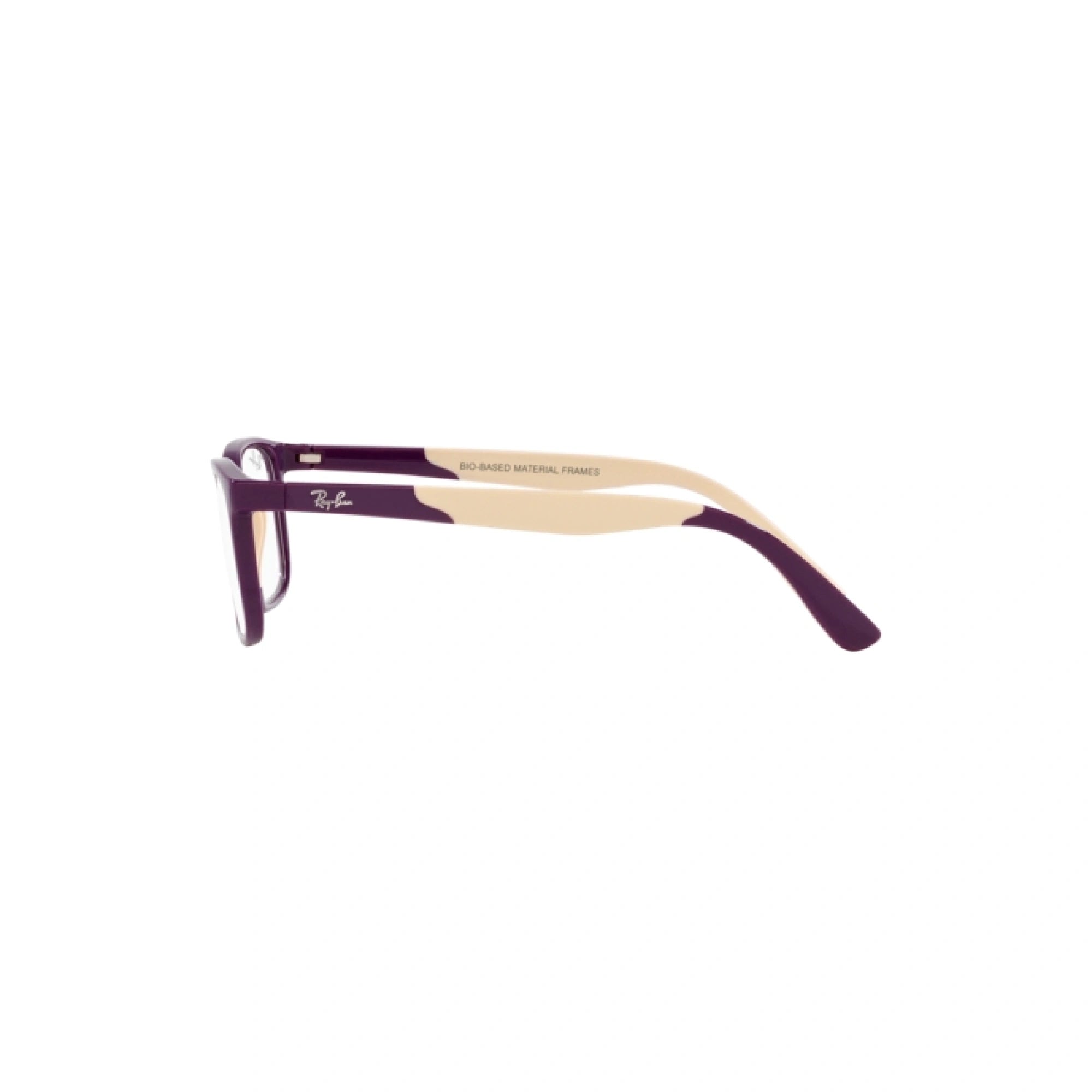 RAY-BAN JUNIOR RY 1621 - 3931 VIOLA SU MARRONE CHIARO | OCCHIALE DA VISTA BAMBINO UNISEX | CALIBRO 47
