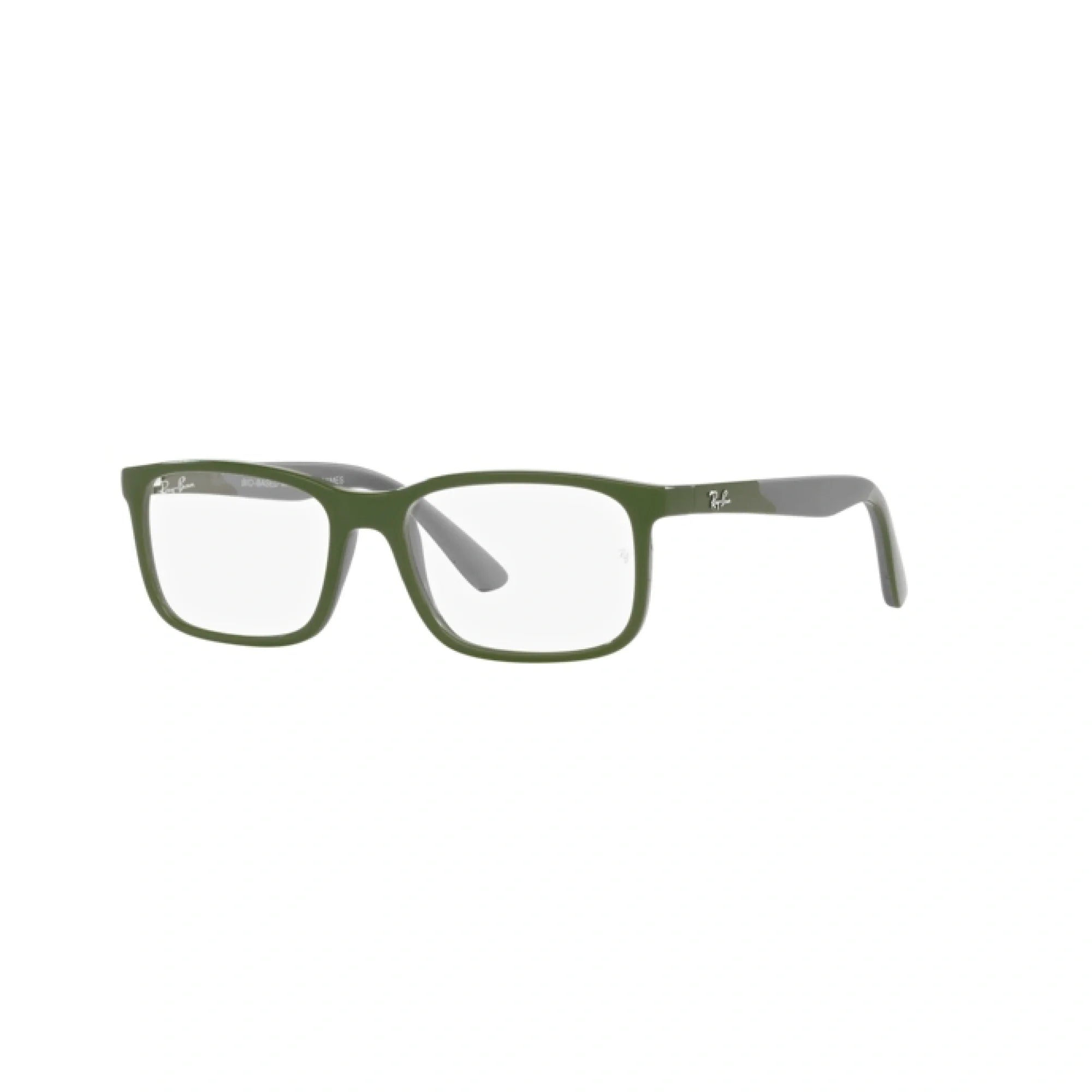 RAY-BAN JUNIOR RY 1621 - 3932 VERDE SU GRIGIO | OCCHIALE DA VISTA BAMBINO UNISEX | CALIBRO 49